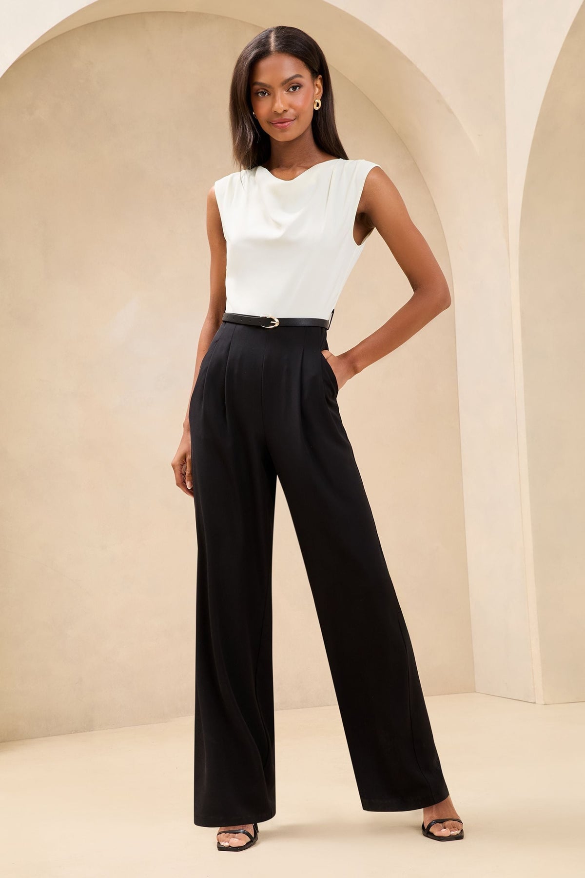 Lipsy London Two-in-One Wide-Leg Jumpsuit