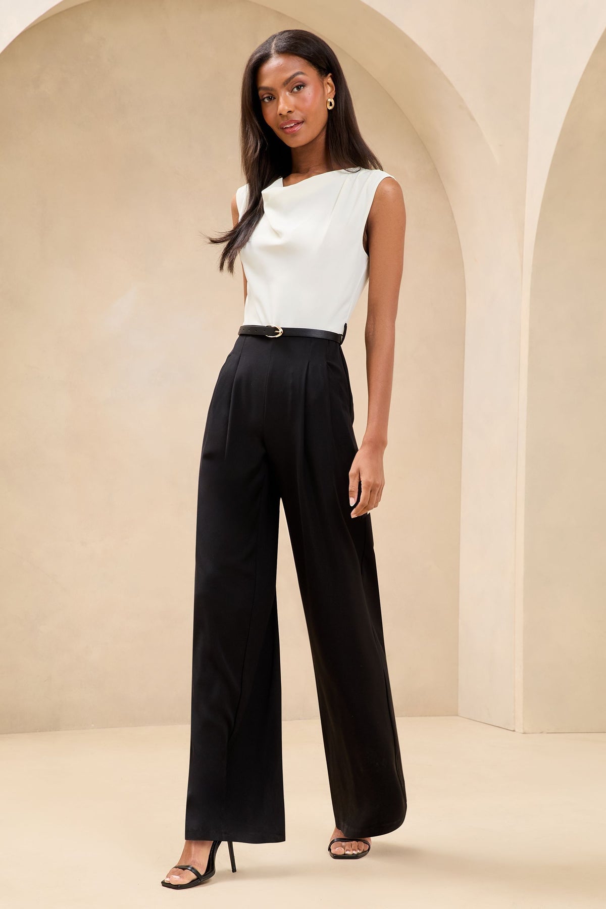 Lipsy London Two-in-One Wide-Leg Jumpsuit