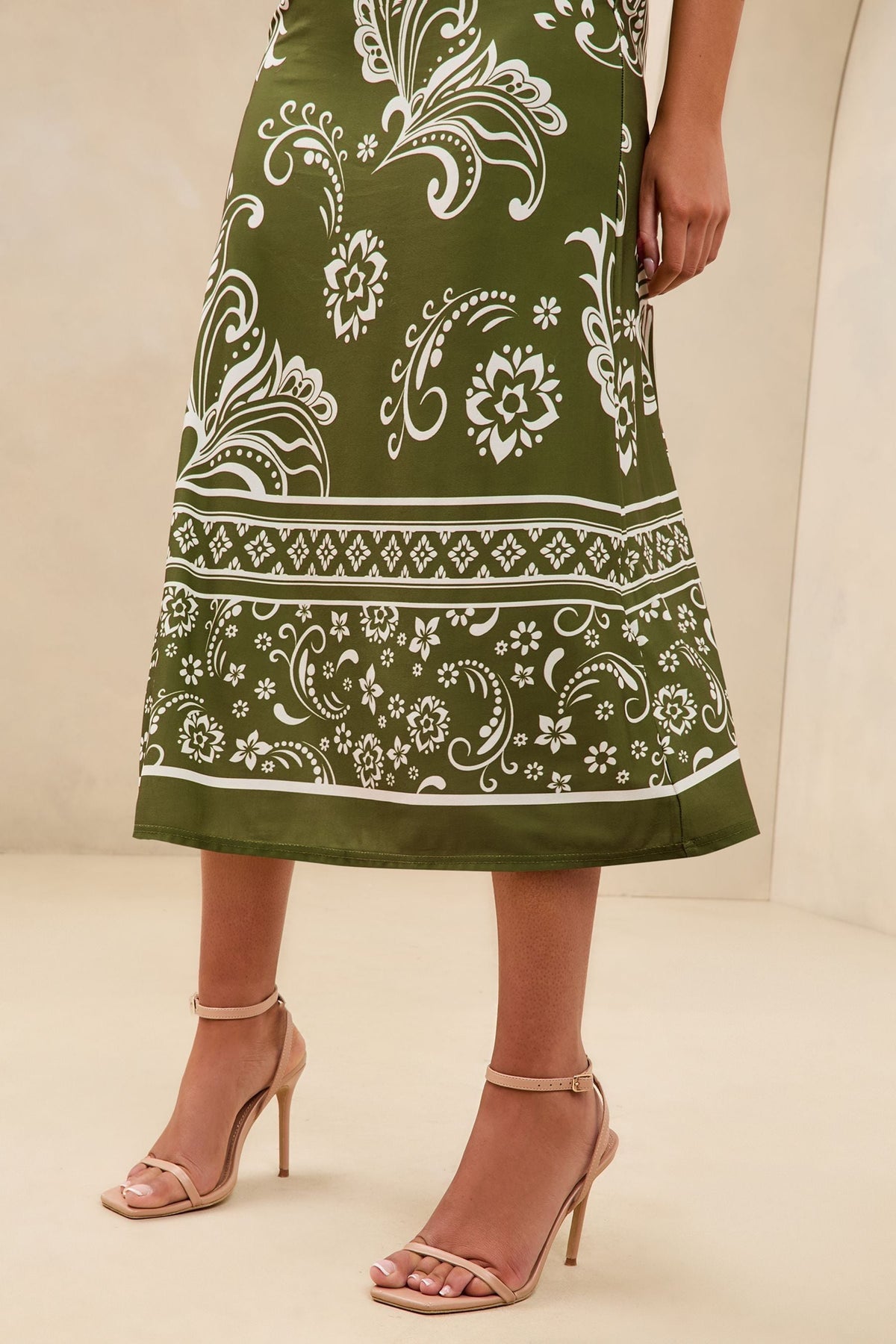 Lipsy London Mixed Print Jersey Midi Dress