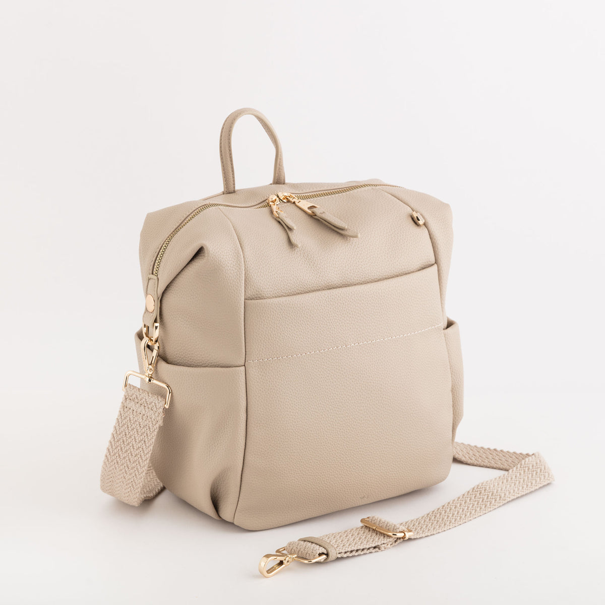 Carpisa Carpisa ARIA Backpack with Front Pocket, Double Zipper