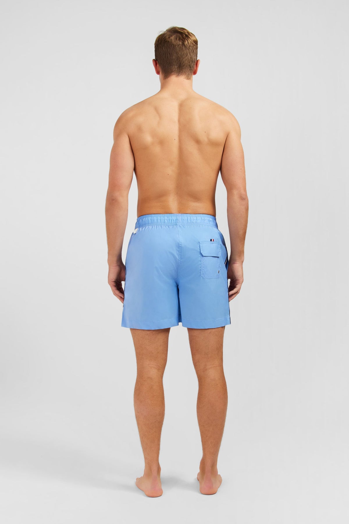 Eden Park Side-Stripe Swim Shorts