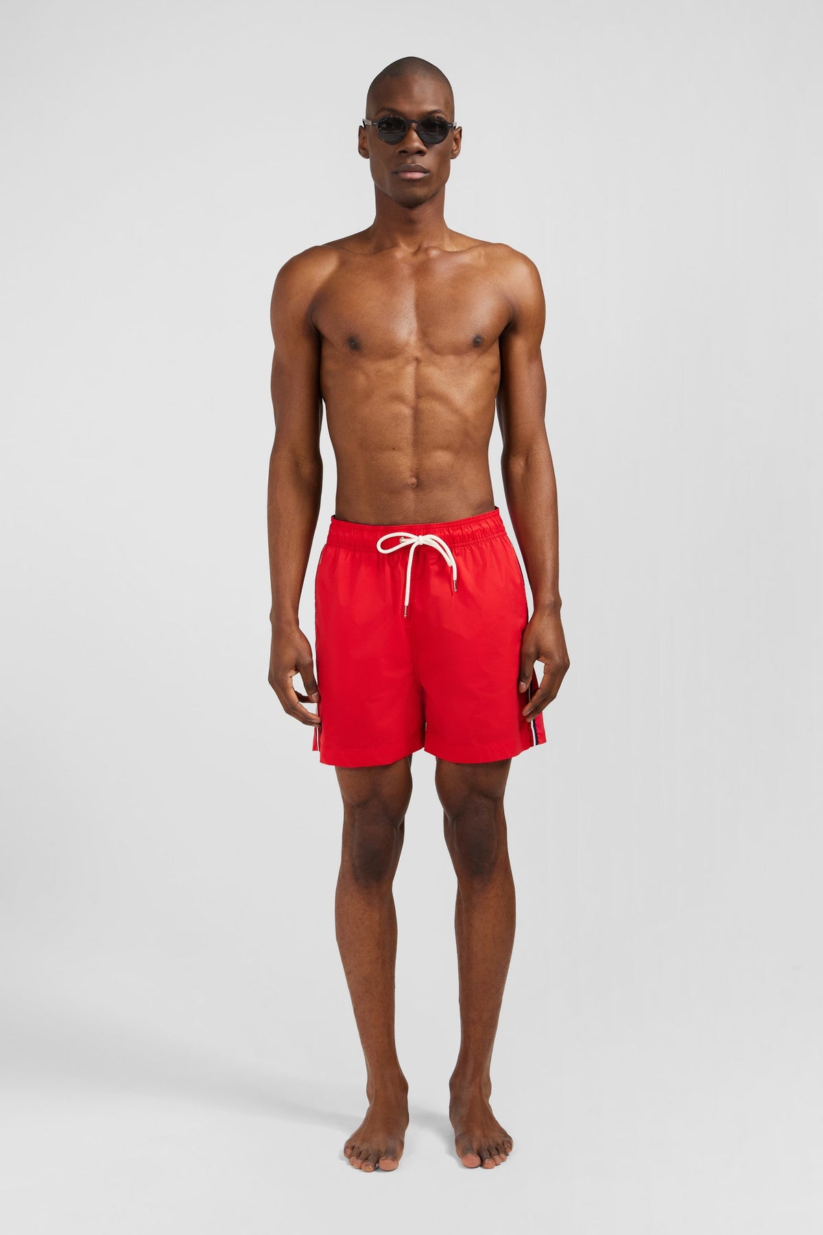 Eden Park Side-Stripe Swim Shorts