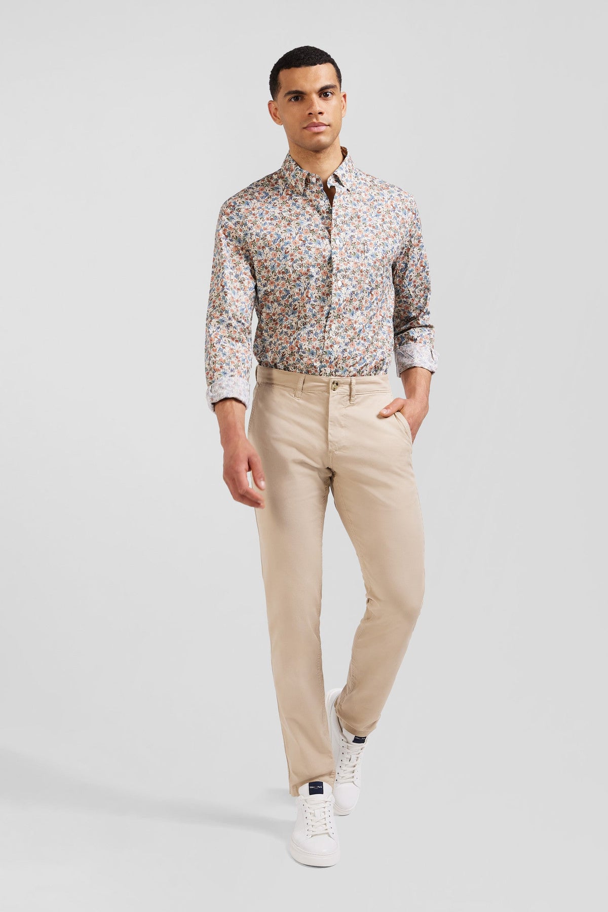 Eden Park Regular-Fit Chino Trousers