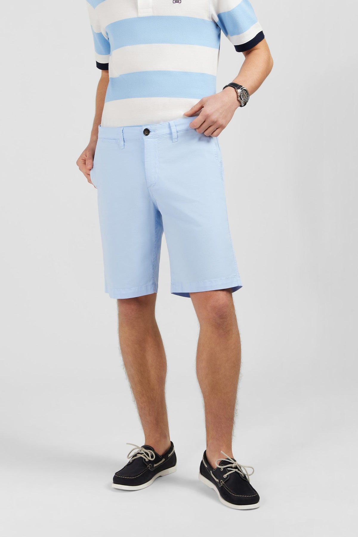 Eden Park Regular-Fit Chino Bermuda Shorts