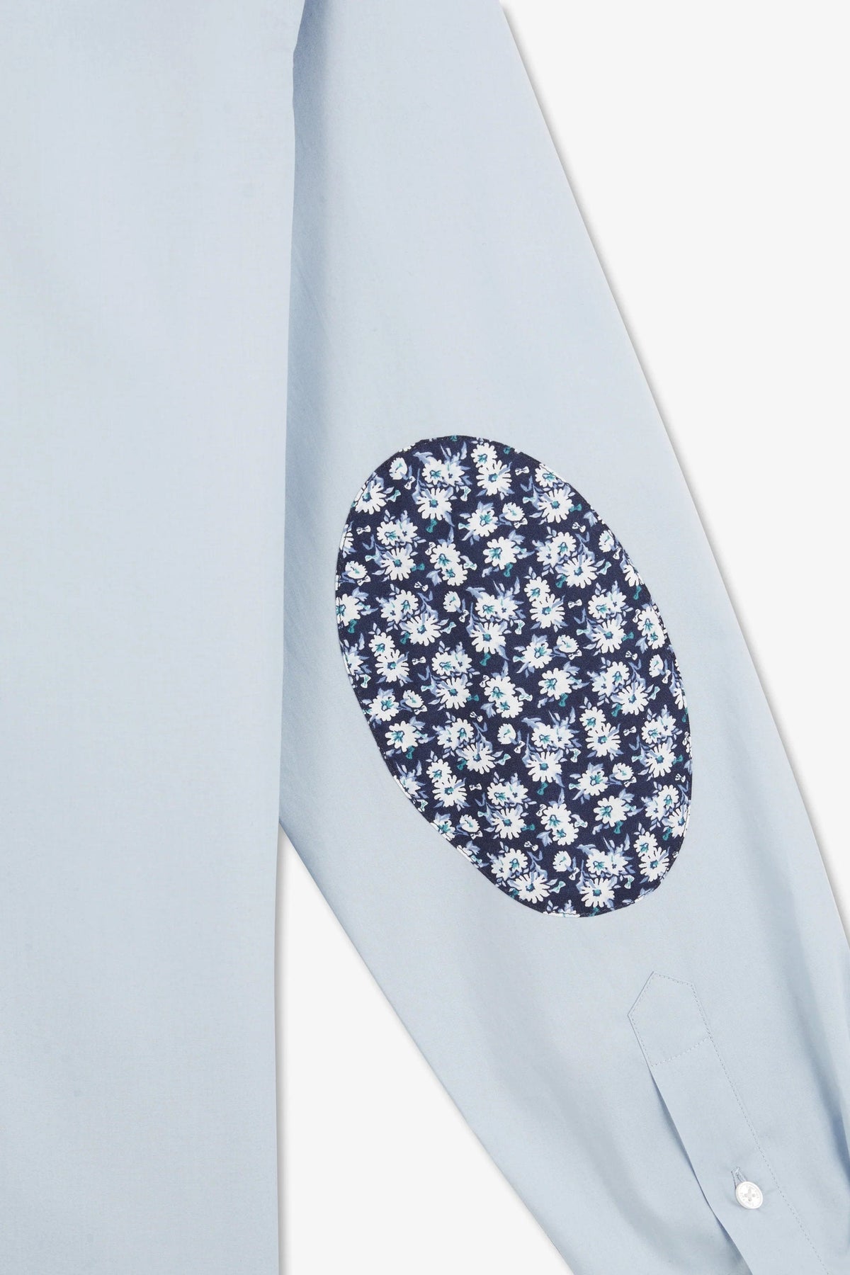 Eden Park Regular-Fit Shirt with Printed Collar Lining
