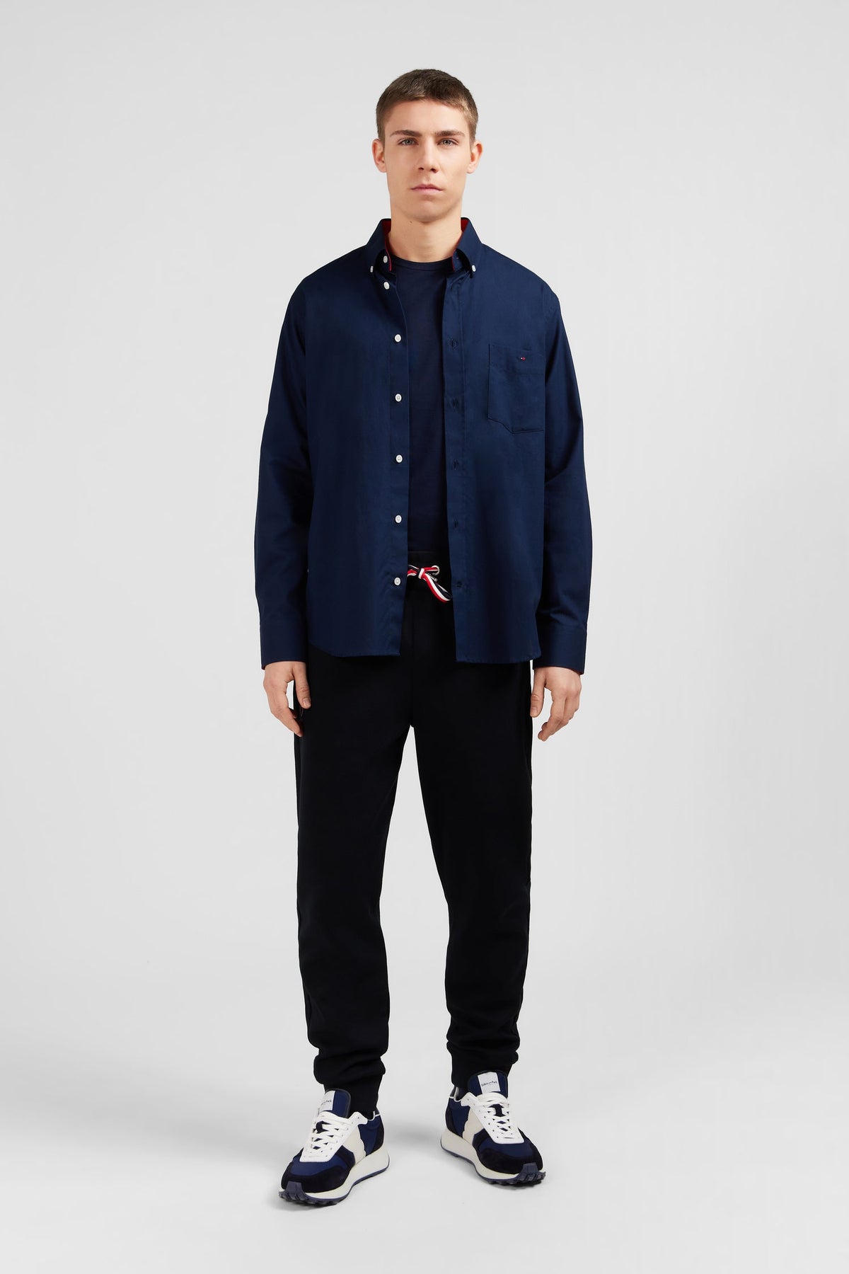 Eden Park Regular-Fit Patch-Pocket Shirt