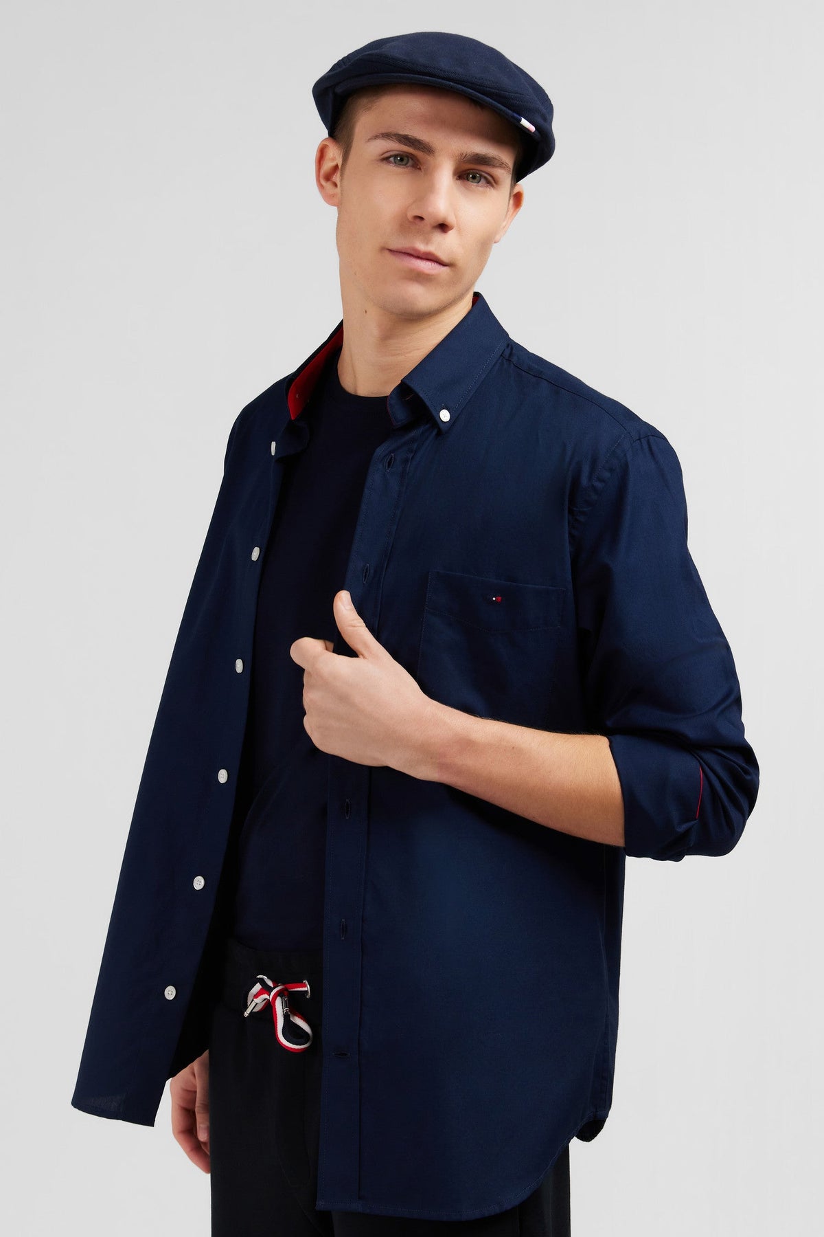 Eden Park Regular-Fit Patch-Pocket Shirt
