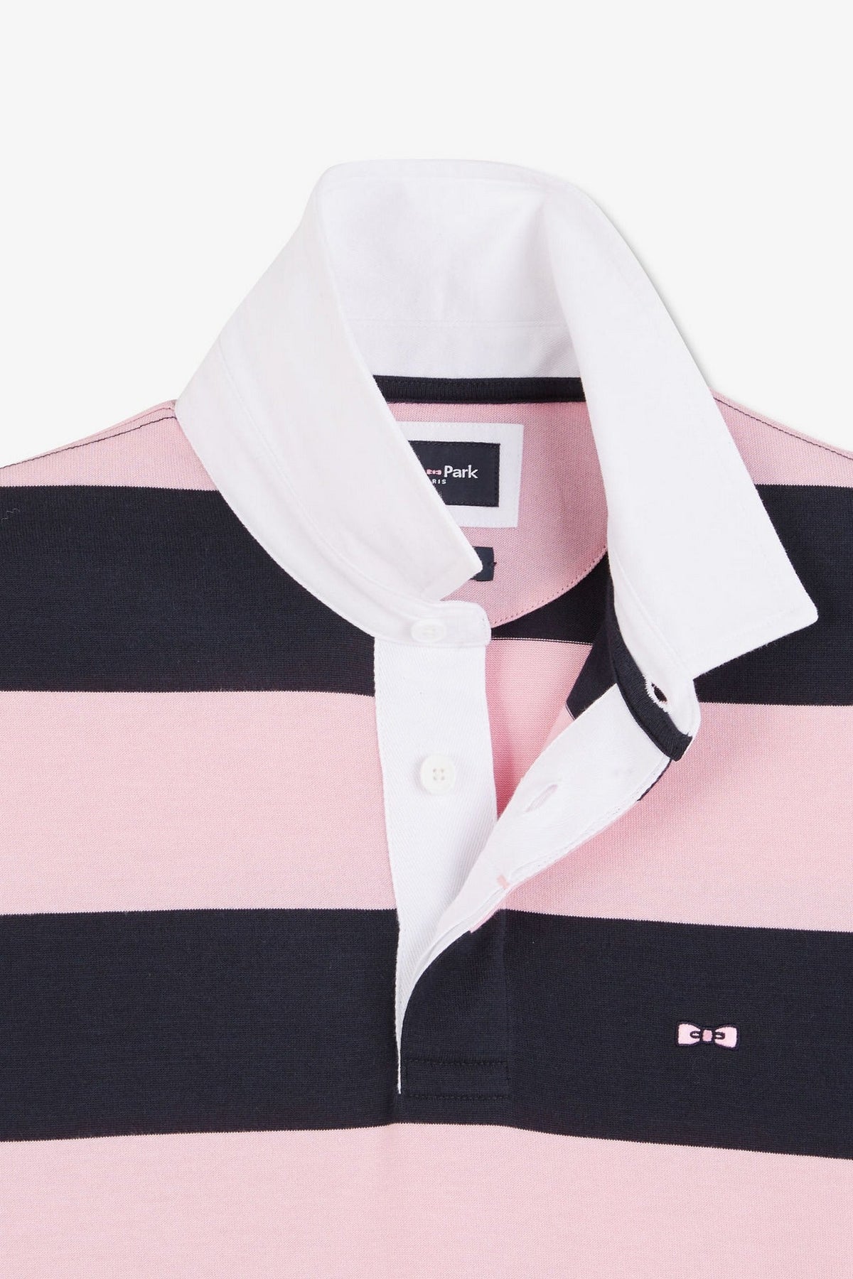 Eden Park Short-Sleeve Striped Rugby Shirt