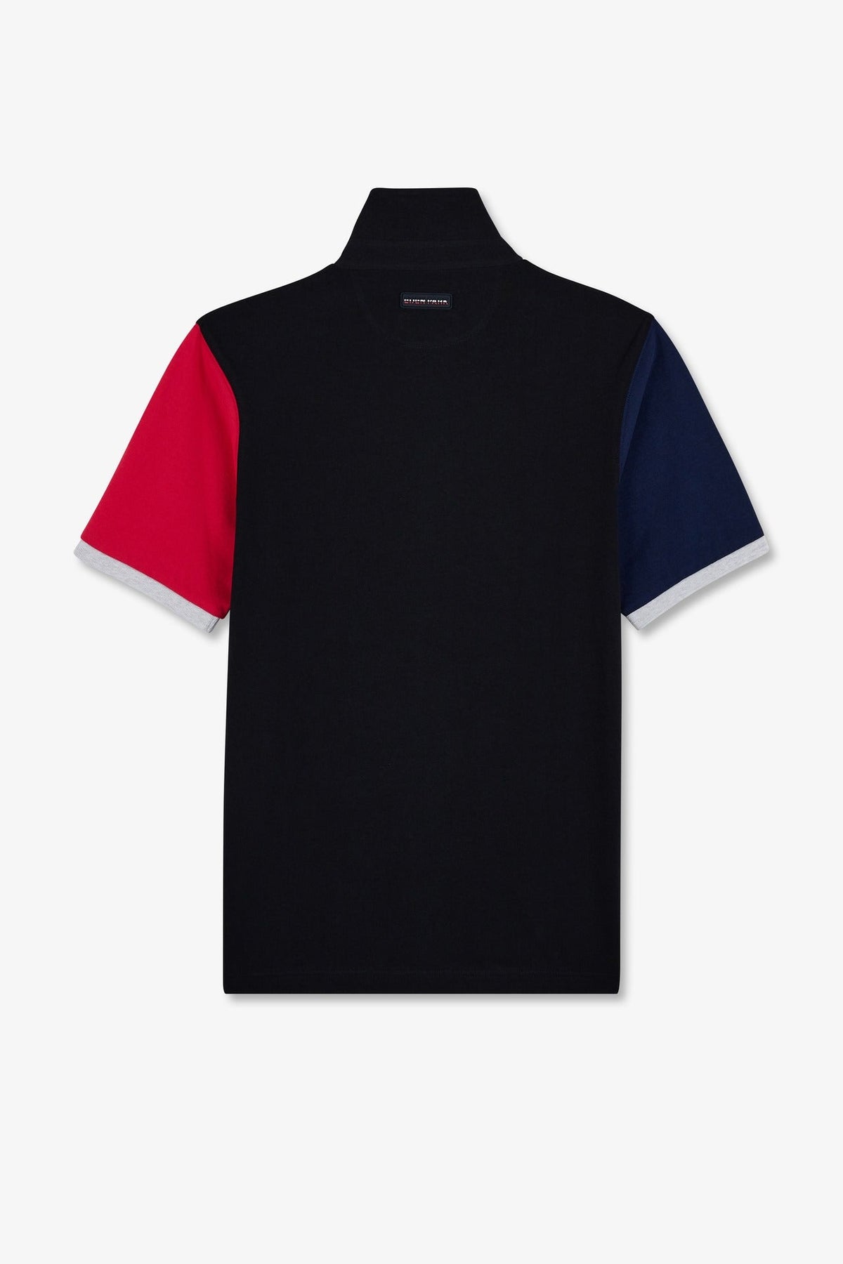 Eden Park Short-Sleeve Colour-Block Rugby Shirt