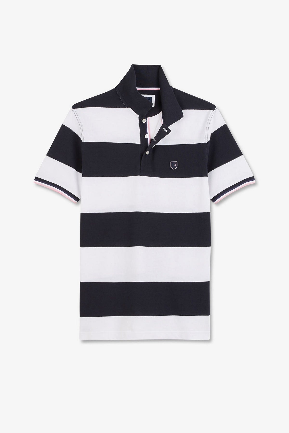 Eden Park Relaxed-Fit Striped Polo Shirt
