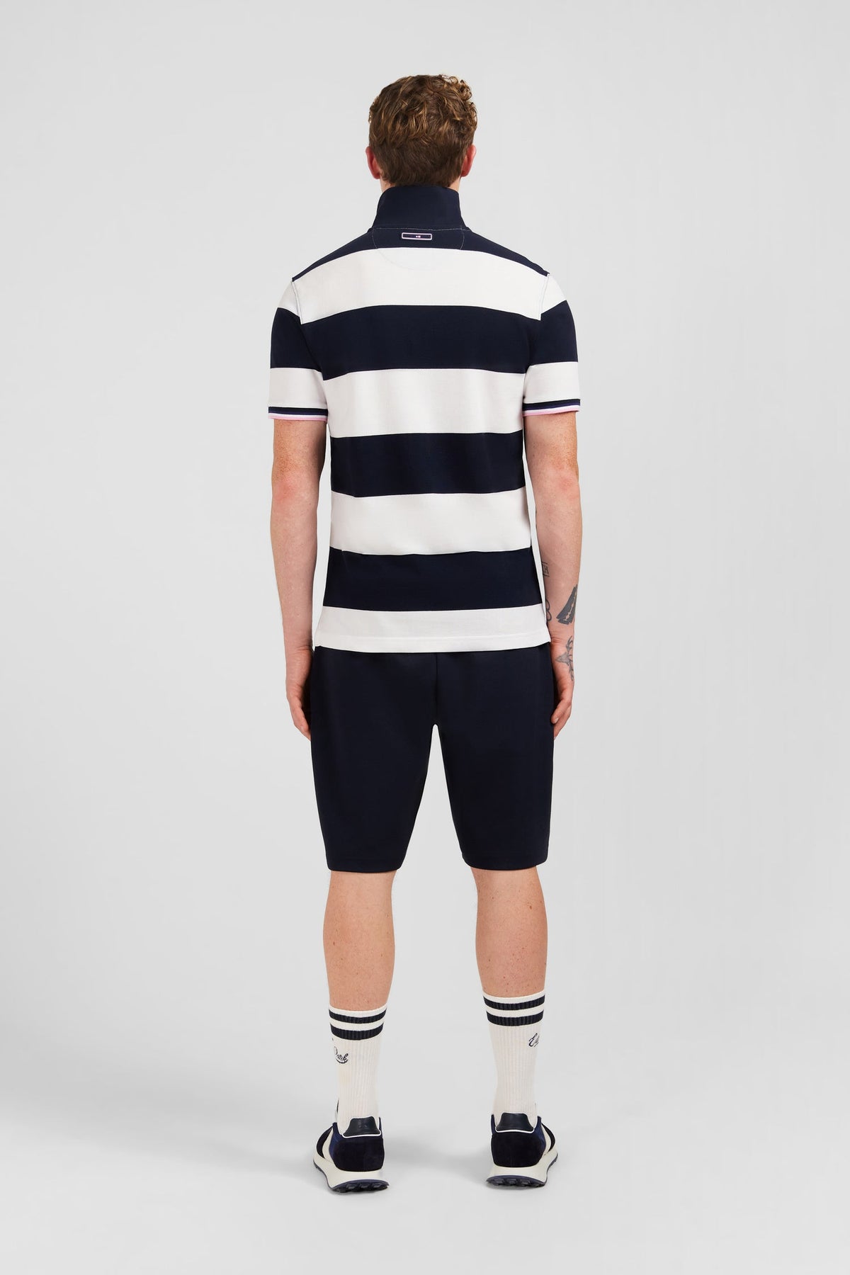 Eden Park Relaxed-Fit Striped Polo Shirt