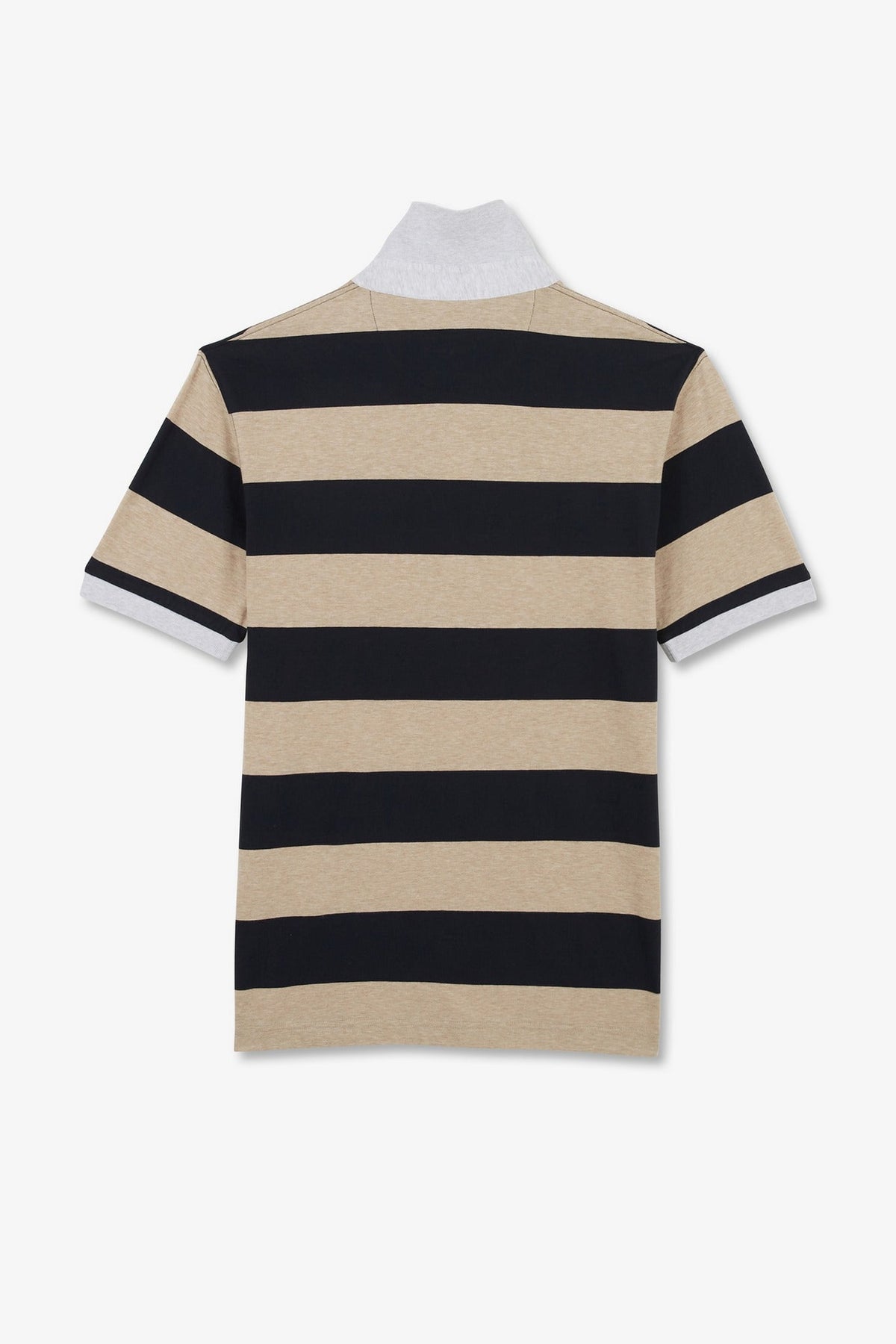 Eden Park Short-Sleeve Striped Rugby Polo
