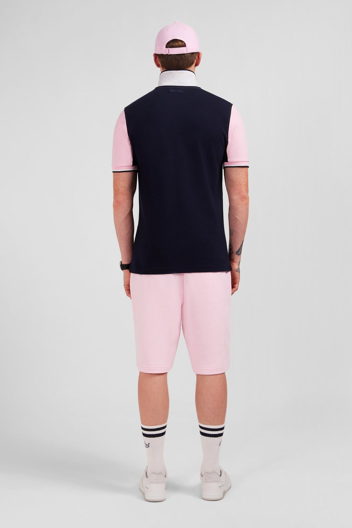 Eden Park Colour-Block Regular-Fit Polo Shirt