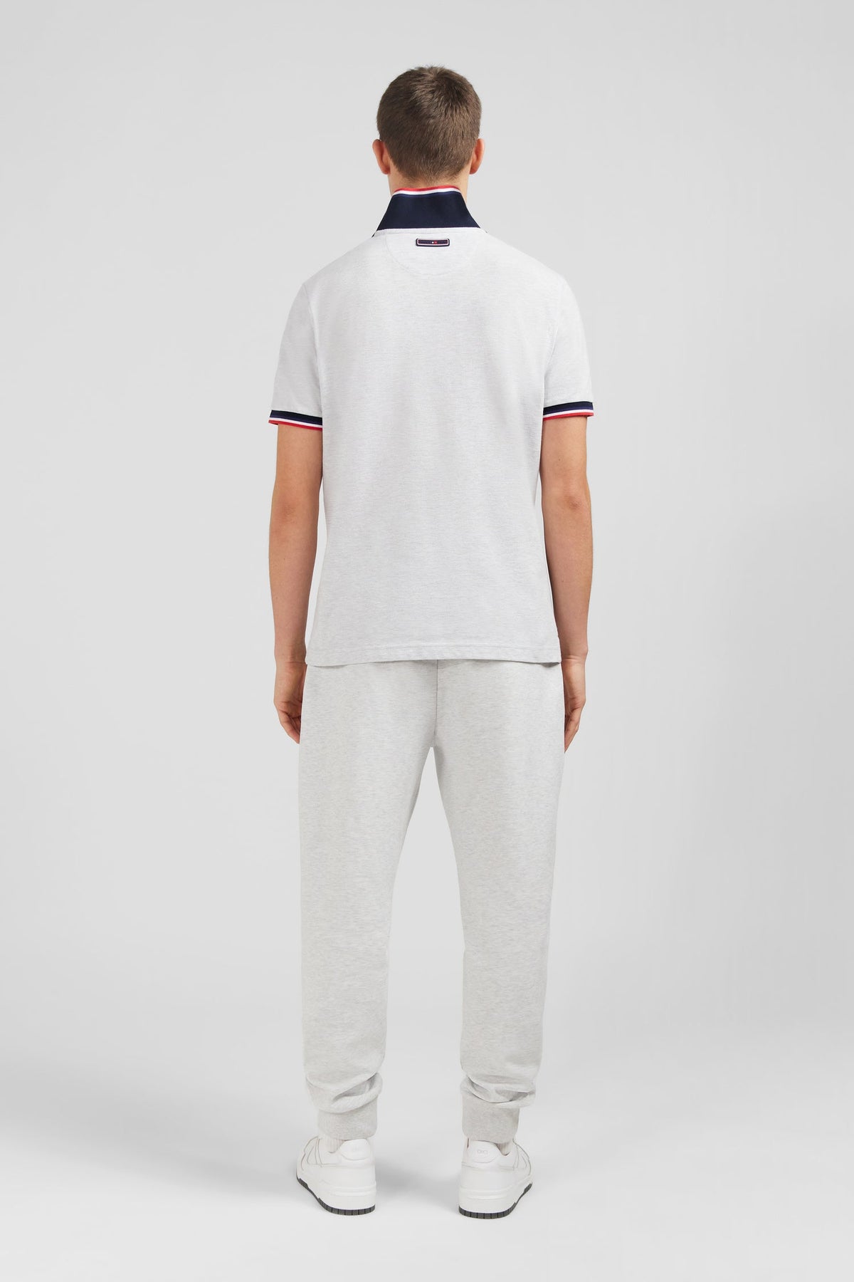 Eden Park Contrast-Yoke Regular-Fit Polo Shirt