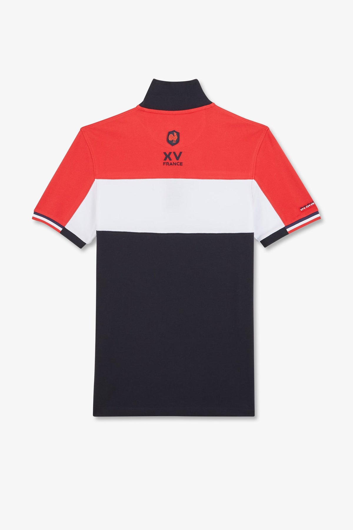 Eden Park Tri-Colour Block Polo Shirt