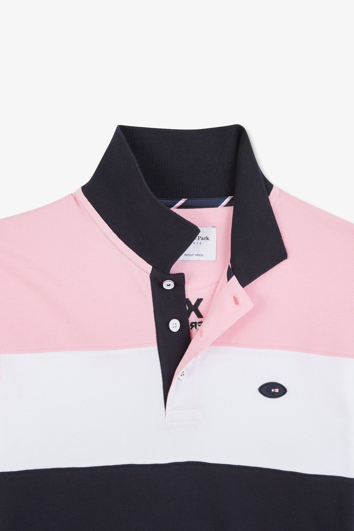 Eden Park Tri-Colour Block Polo Shirt