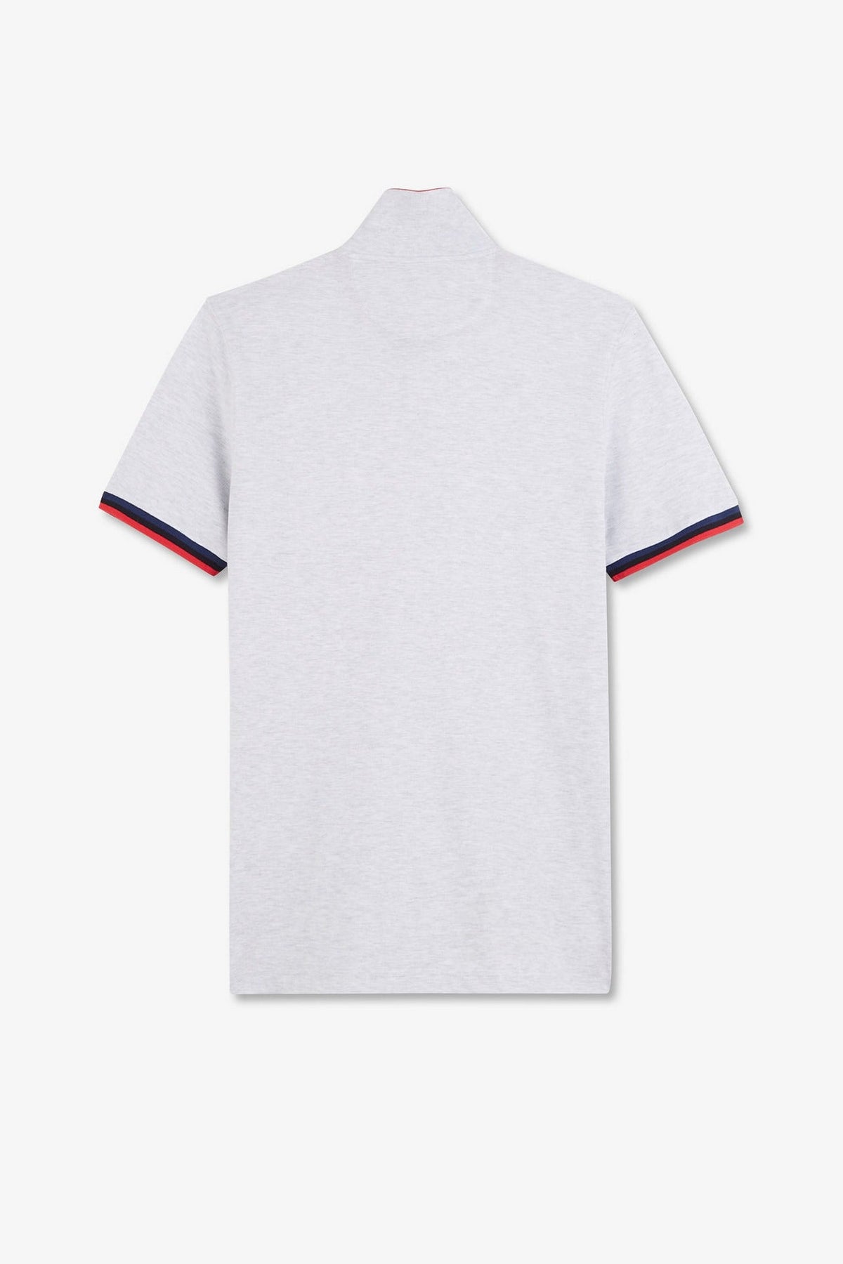 Eden Park Tipped Contrast-Collar Polo Shirt