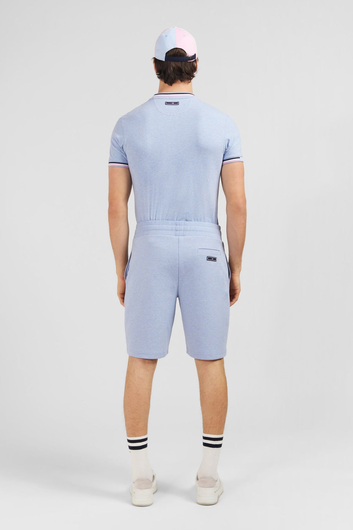 Eden Park Marl Drawstring Jogging Shorts