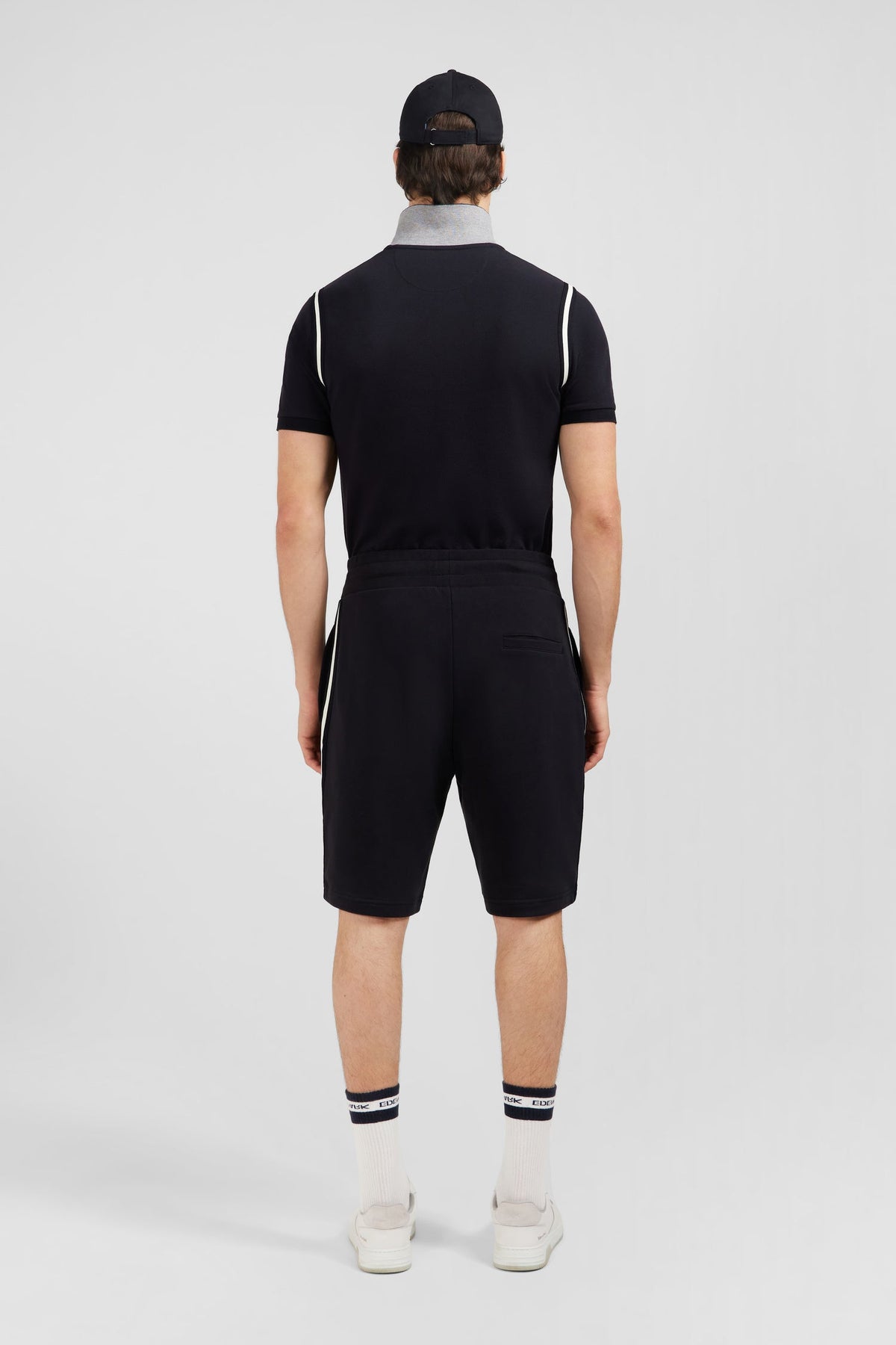 Eden Park Tonal Logo Drawstring Shorts