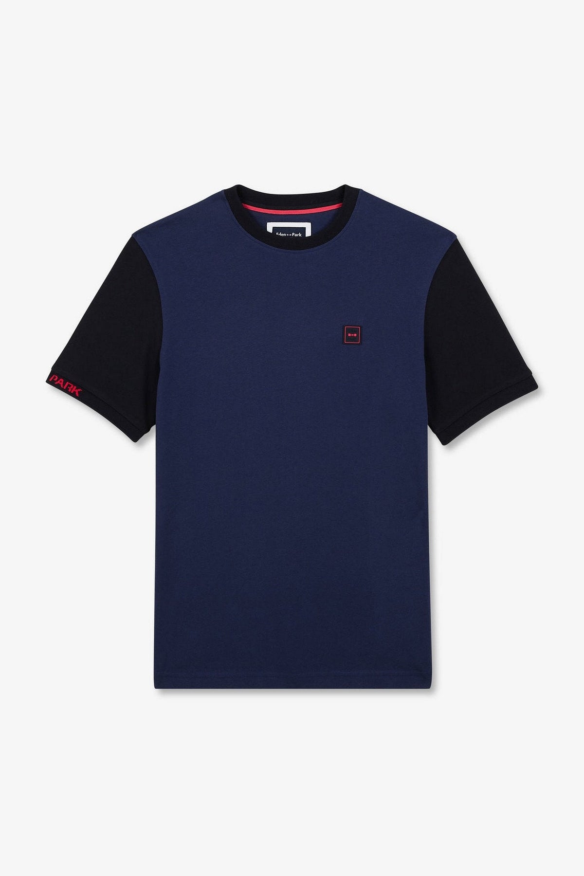 Eden Park Two-Tone Crew-Neck T-Shirt