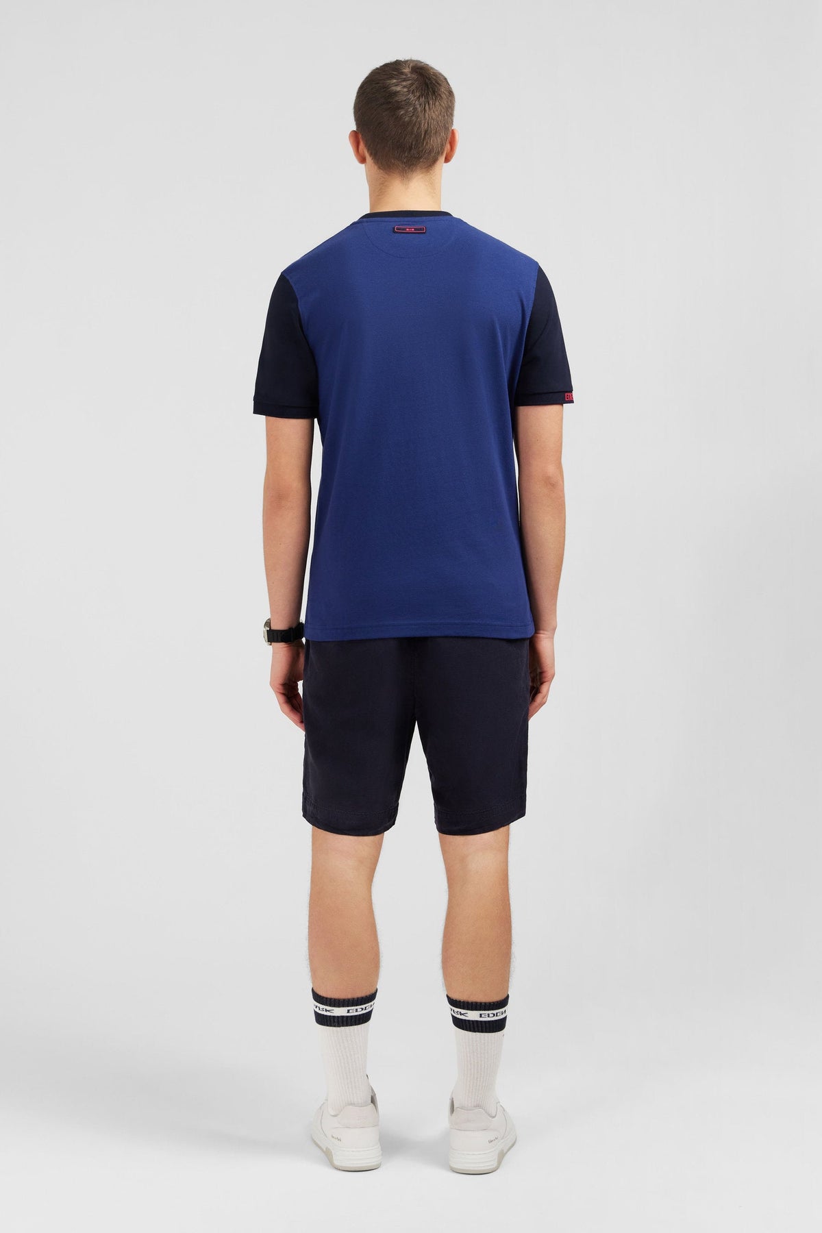 Eden Park Two-Tone Crew-Neck T-Shirt
