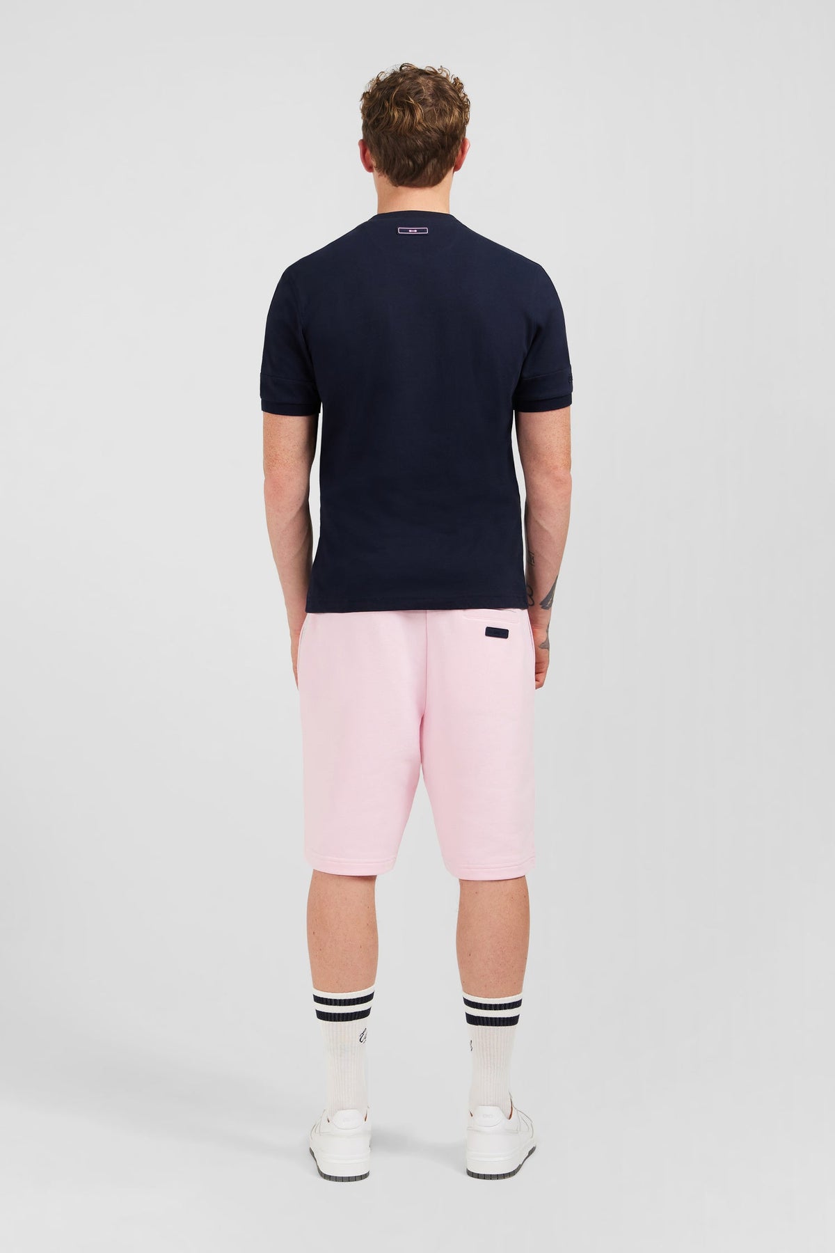 Eden Park Shoulder-Stripe Crew-Neck T-Shirt