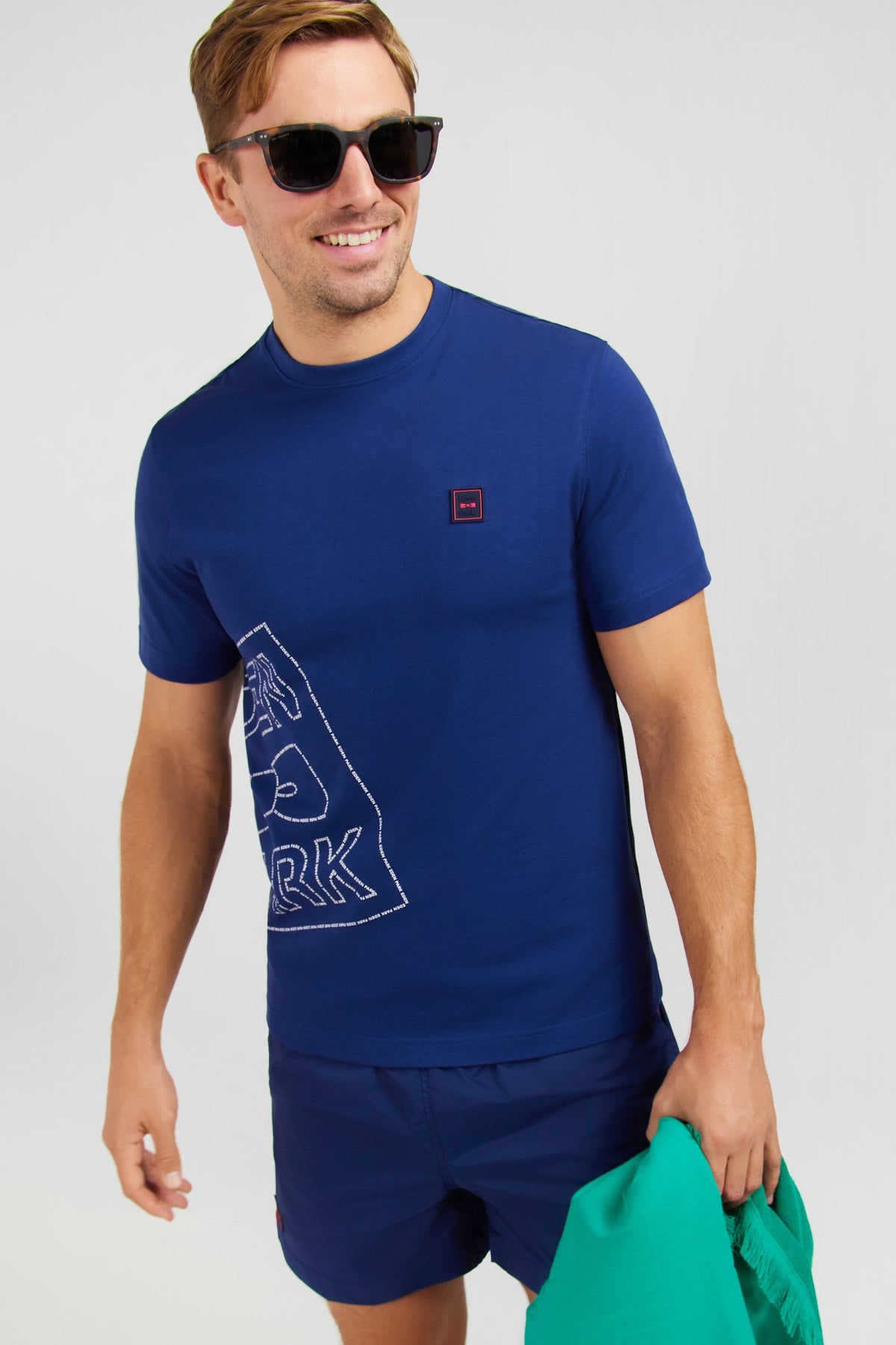 Eden Park Outline Logo Graphic T-Shirt