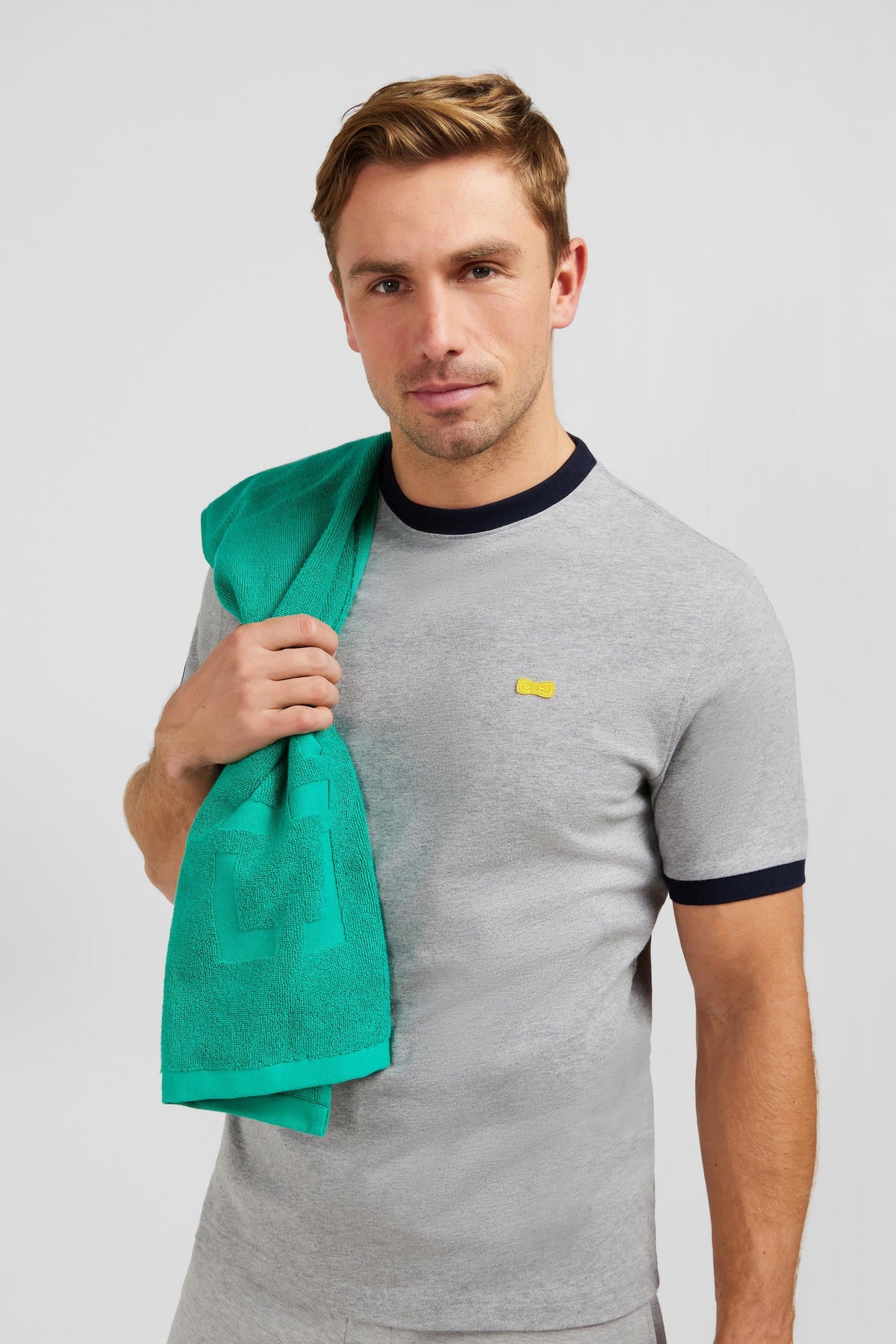 Eden Park Contrast-Trim Number T-Shirt