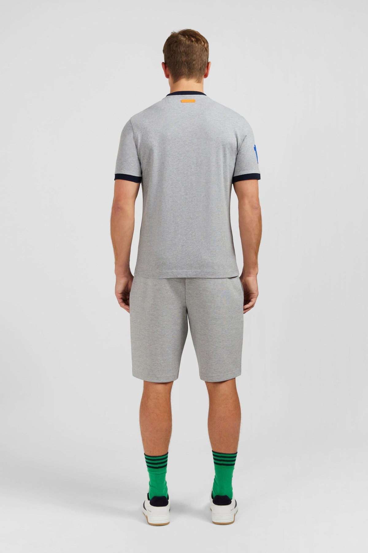 Eden Park Contrast-Trim Number T-Shirt
