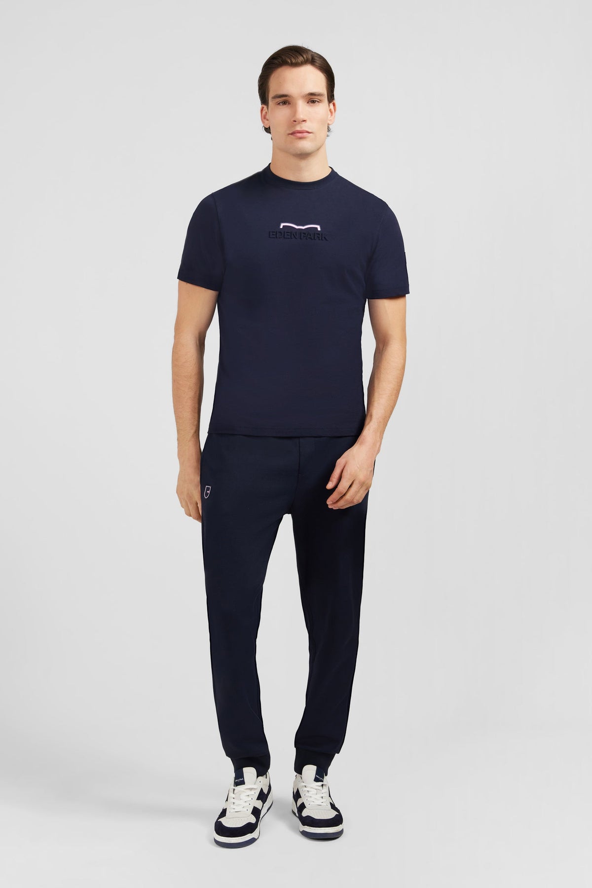 Eden Park Embroidered Chest Logo T-Shirt