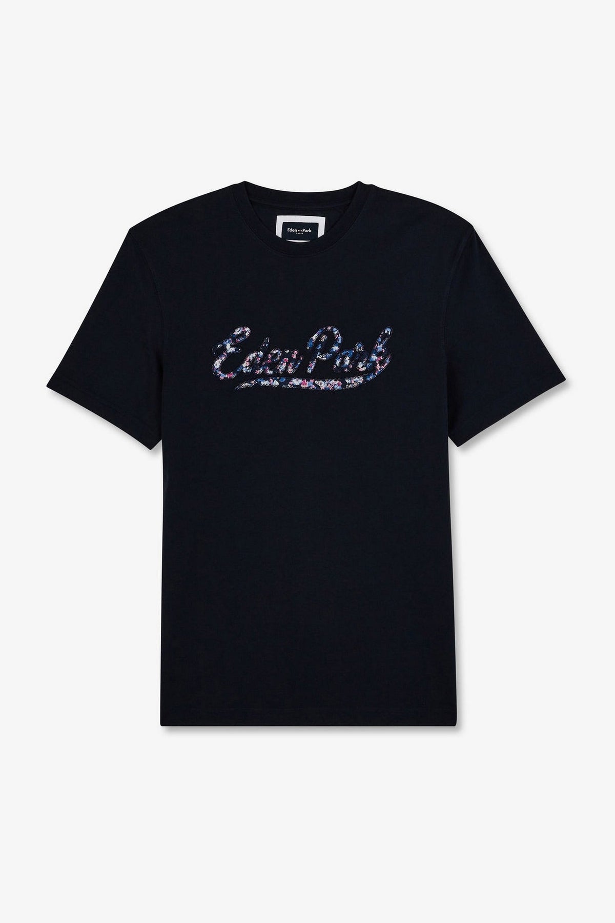 Eden Park Floral Script Logo T-Shirt