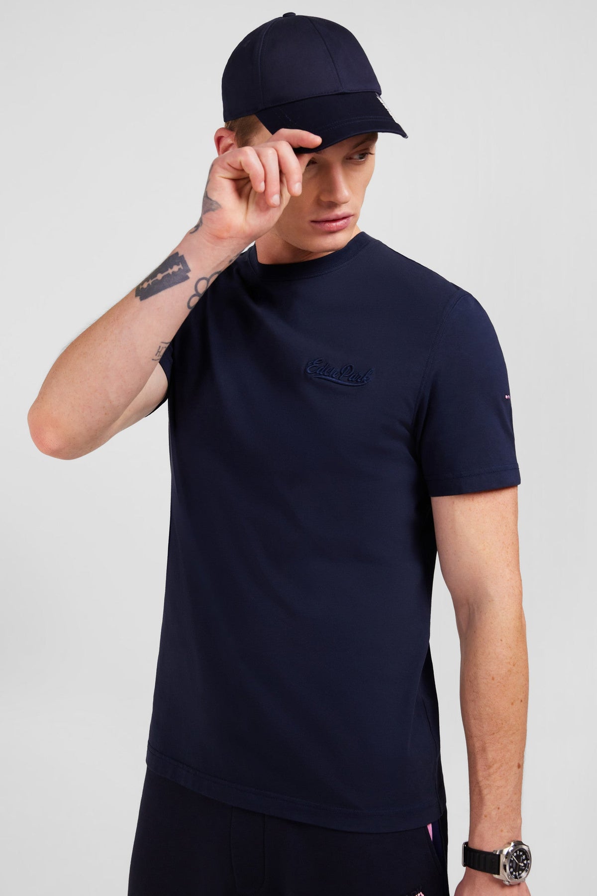 Eden Park Chest Pocket Crew-Neck T-Shirt