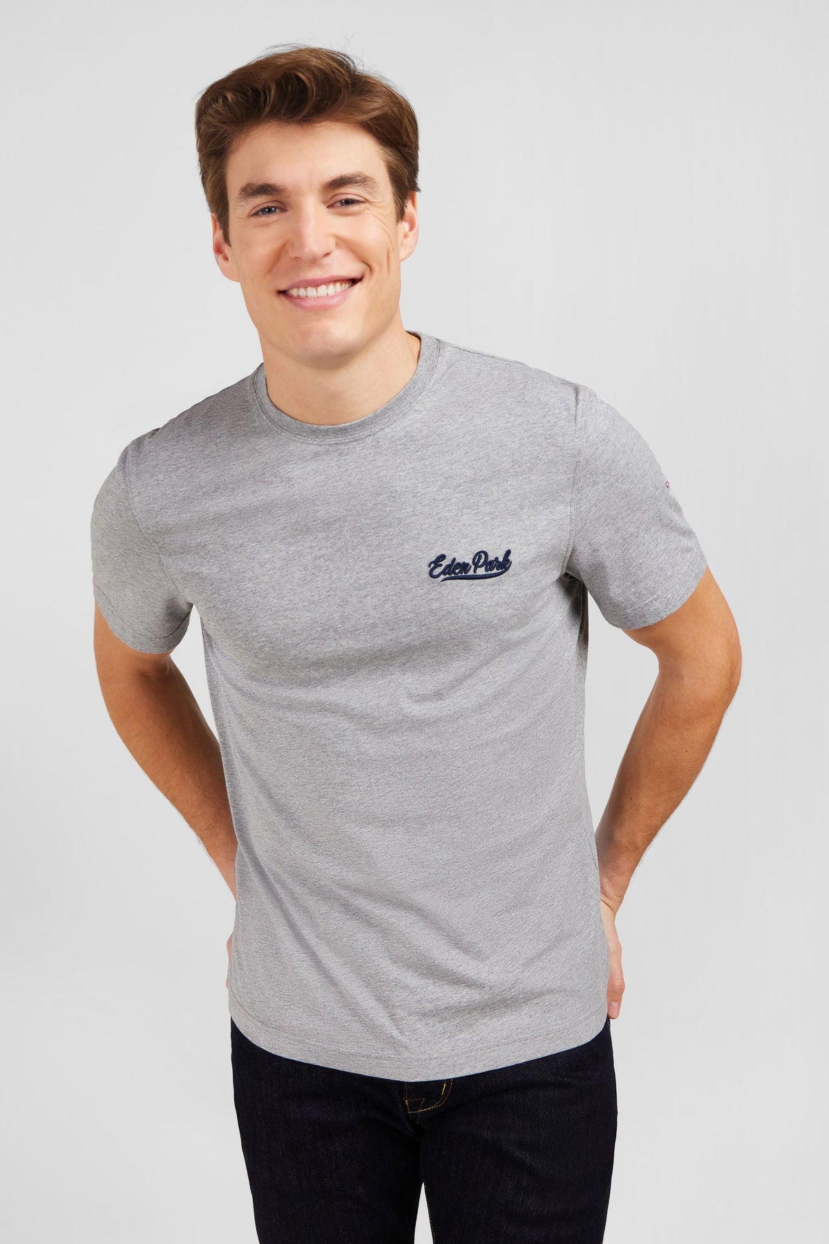 Eden Park Bow Tie Embroidered T-Shirt