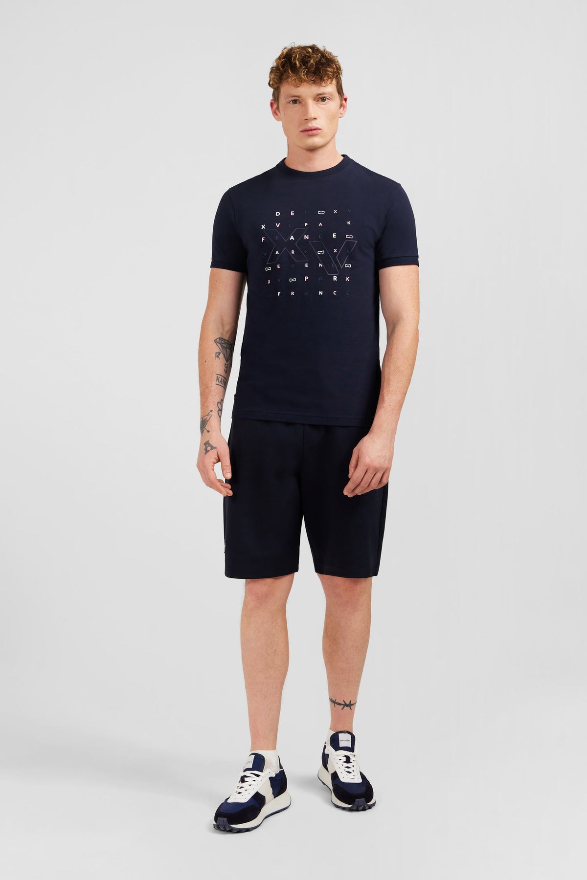 Eden Park Letter Graphic Slim-Fit T-Shirt