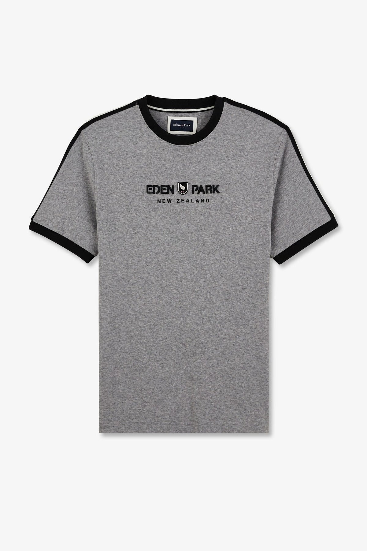 Eden Park Contrast-Trim Logo T-Shirt