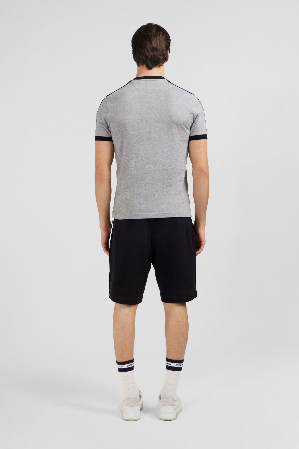 Eden Park Contrast-Trim Logo T-Shirt