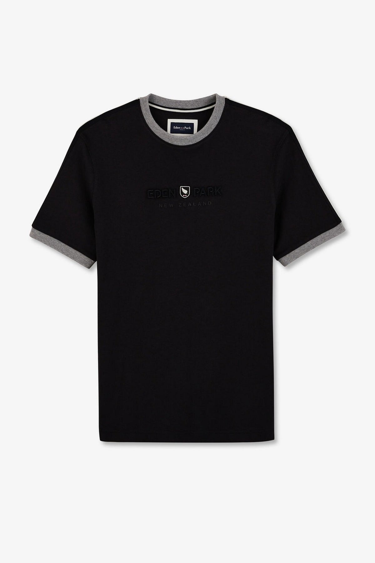 Eden Park Contrast-Trim Logo T-Shirt