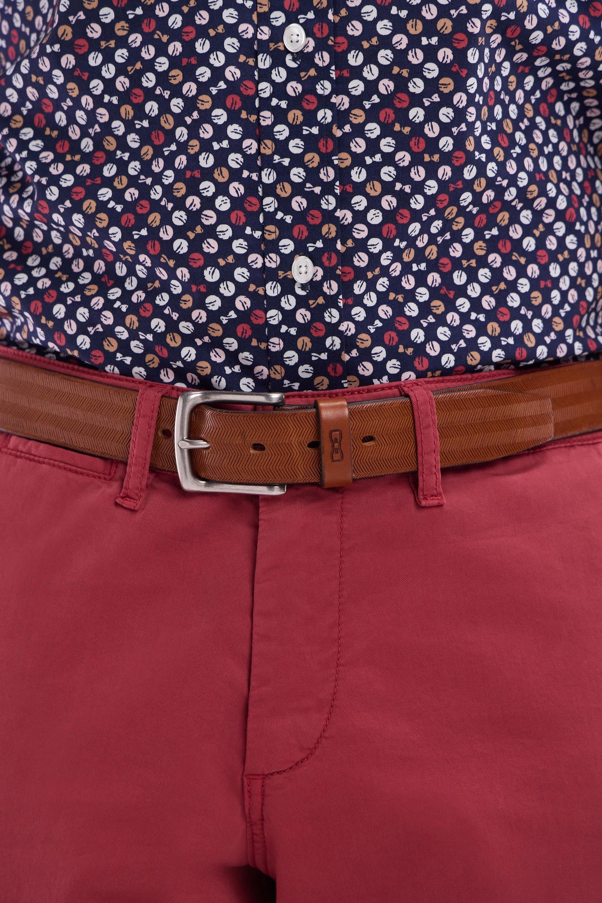 Eden Park Brown Leather Belt