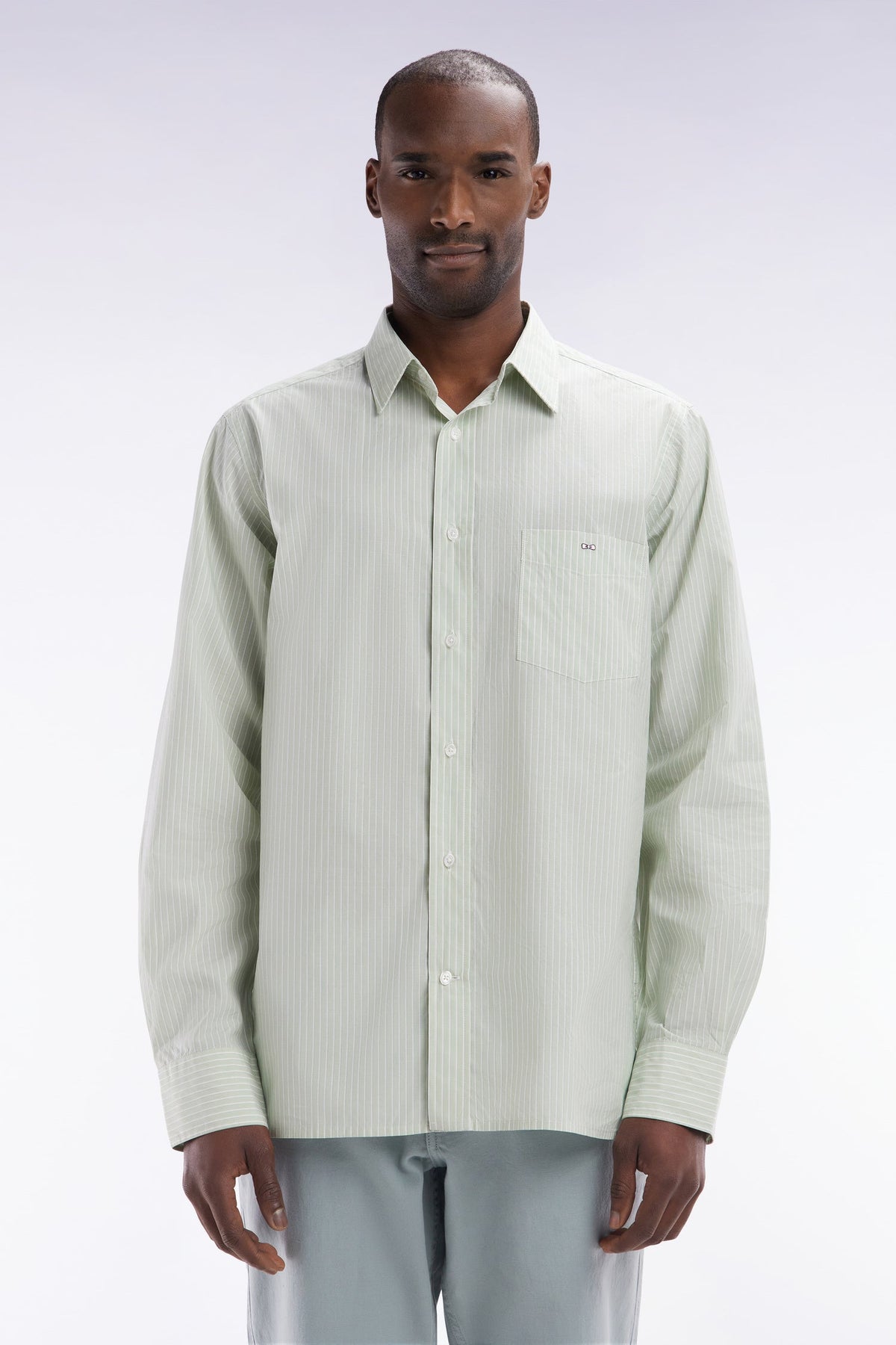 Eden Park Straight-Fit Striped Shirt