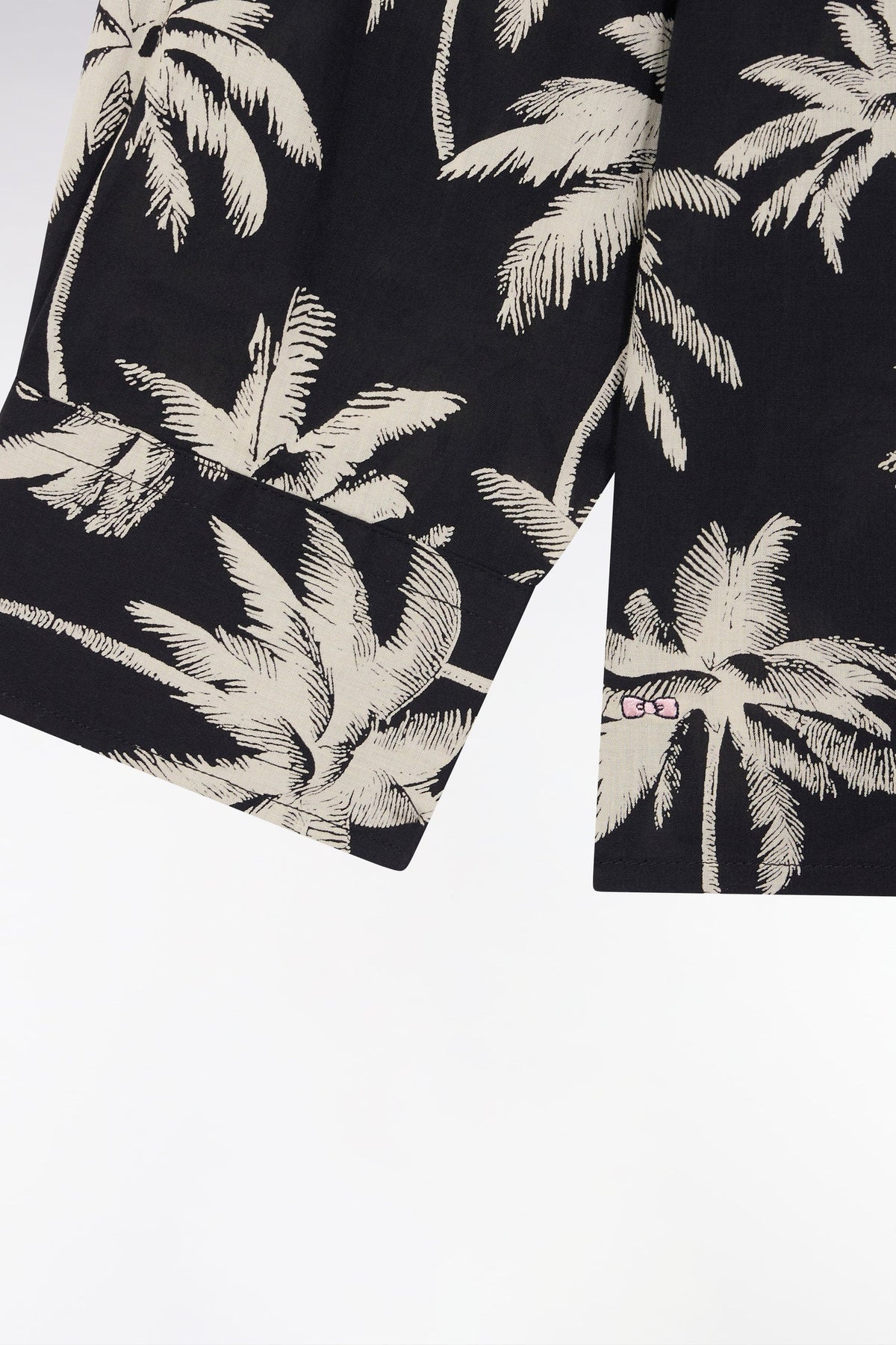 Eden Park Straight-Fit Shirt With Palm Tree Print