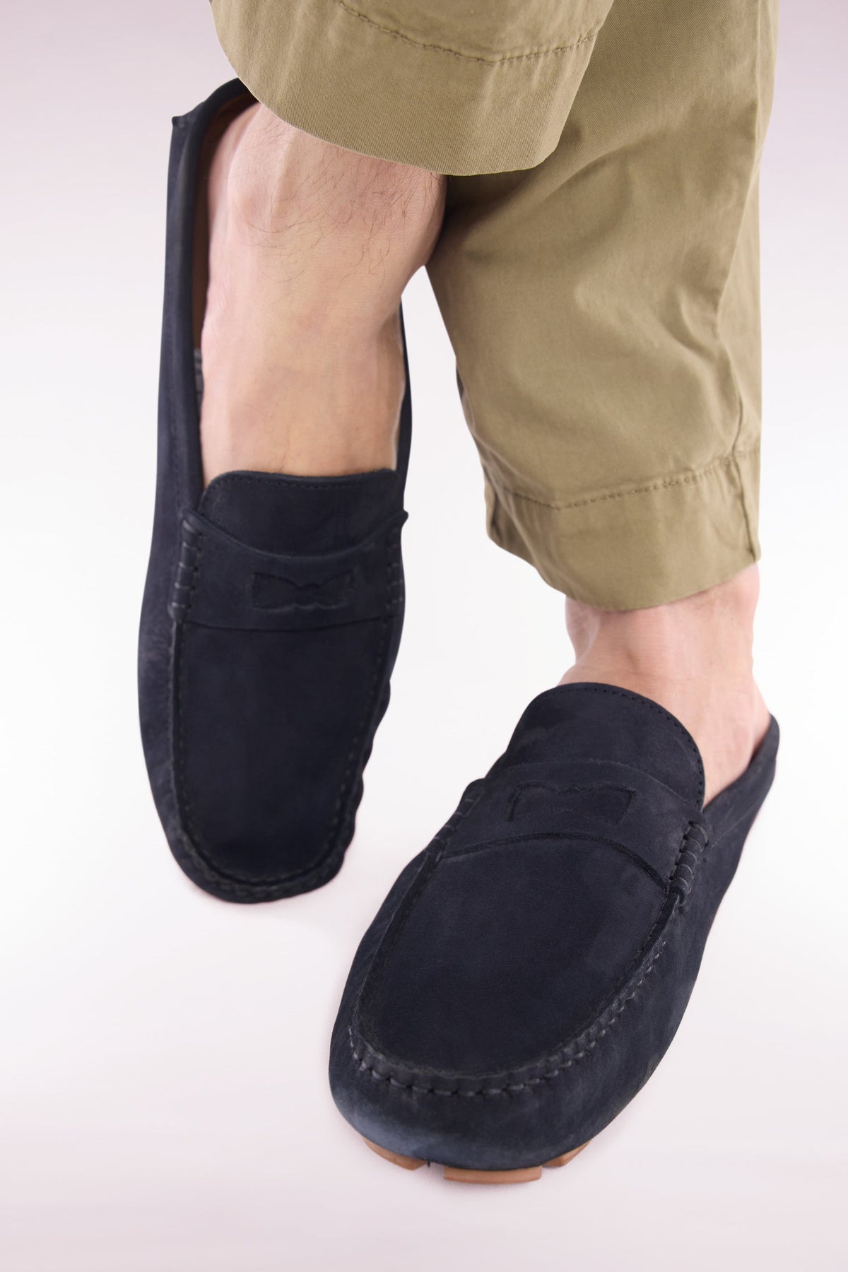 Eden Park Suede Leather Loafers