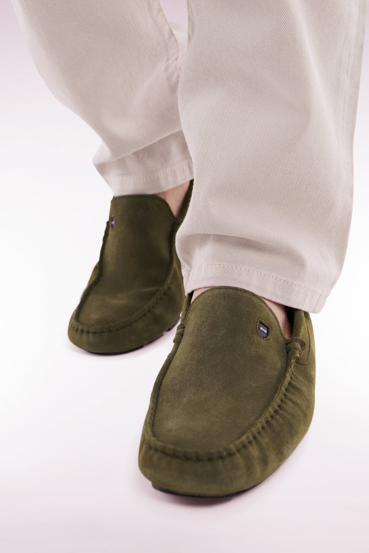 Eden Park Suede Leather Loafers
