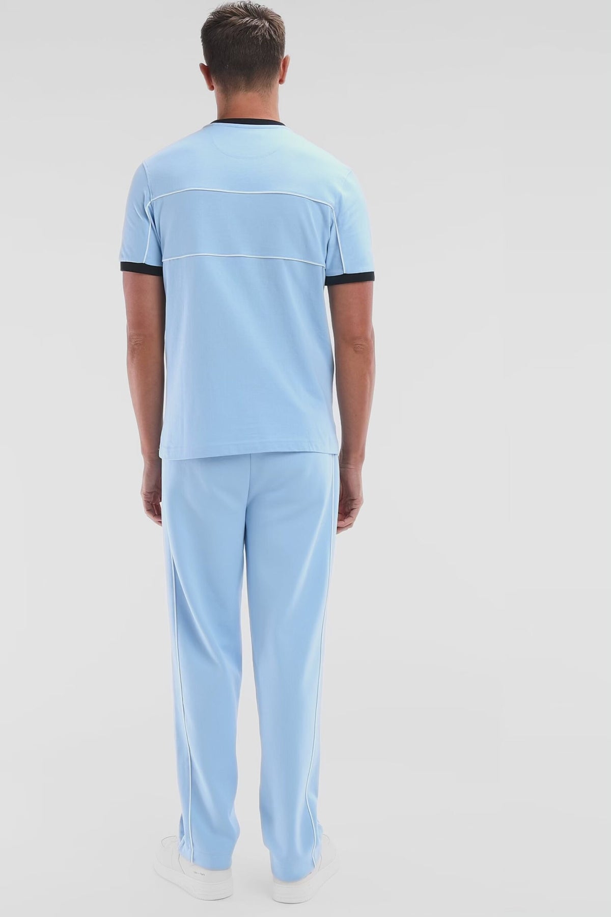 Eden Park Straight-Cut Interlock Jogging Pants