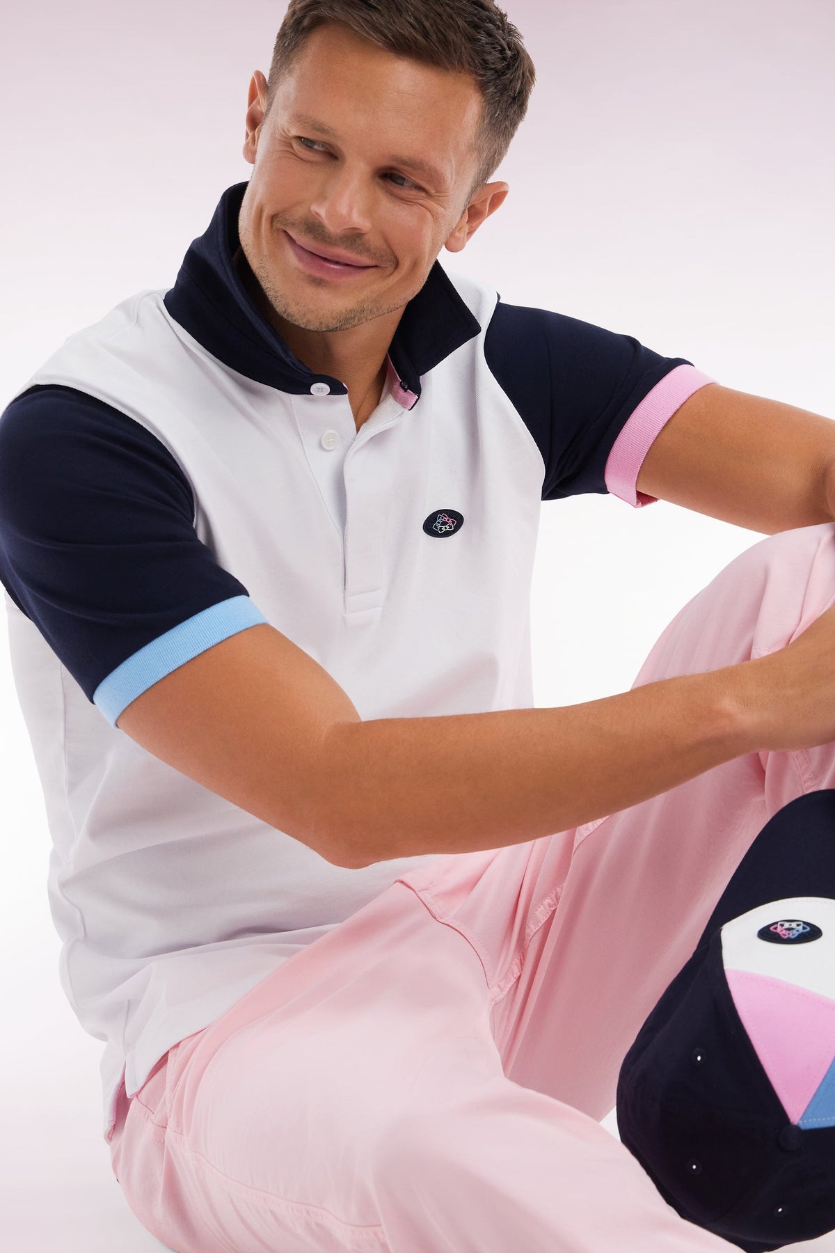 Eden Park Short-Sleeved Rugby Shirt With Back Embroidery