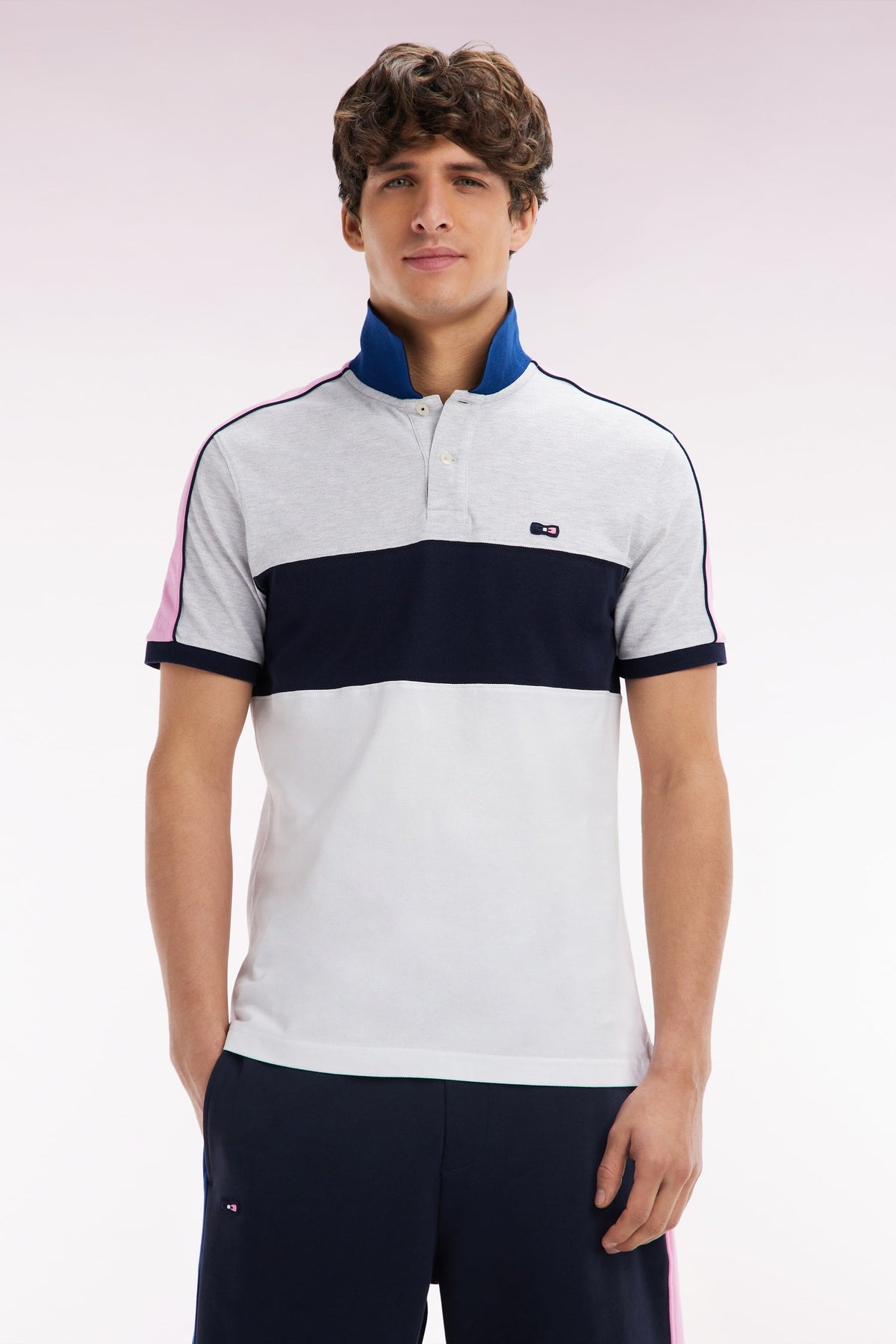 Eden Park Straight-Fit Short-Sleeved Polo Shirt