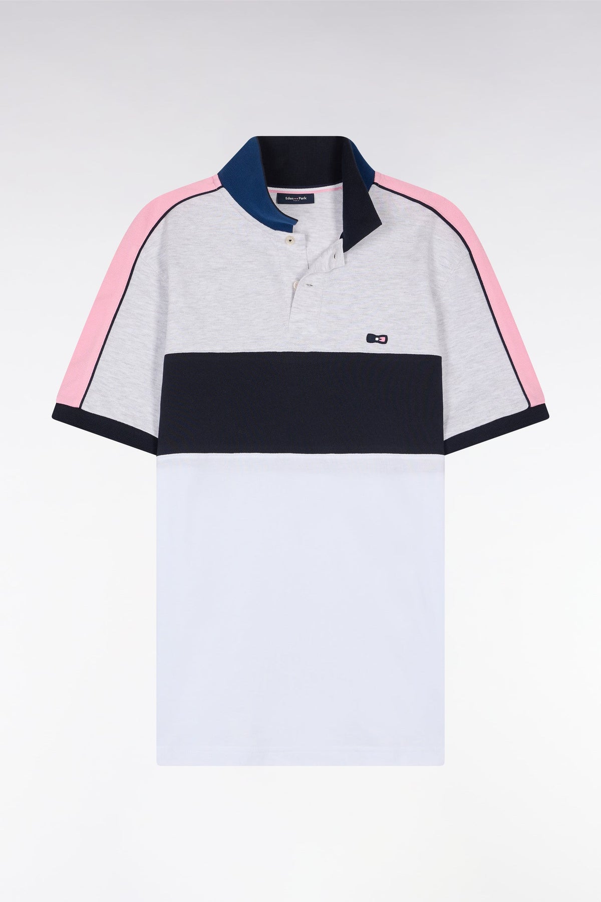 Eden Park Straight-Fit Short-Sleeved Polo Shirt