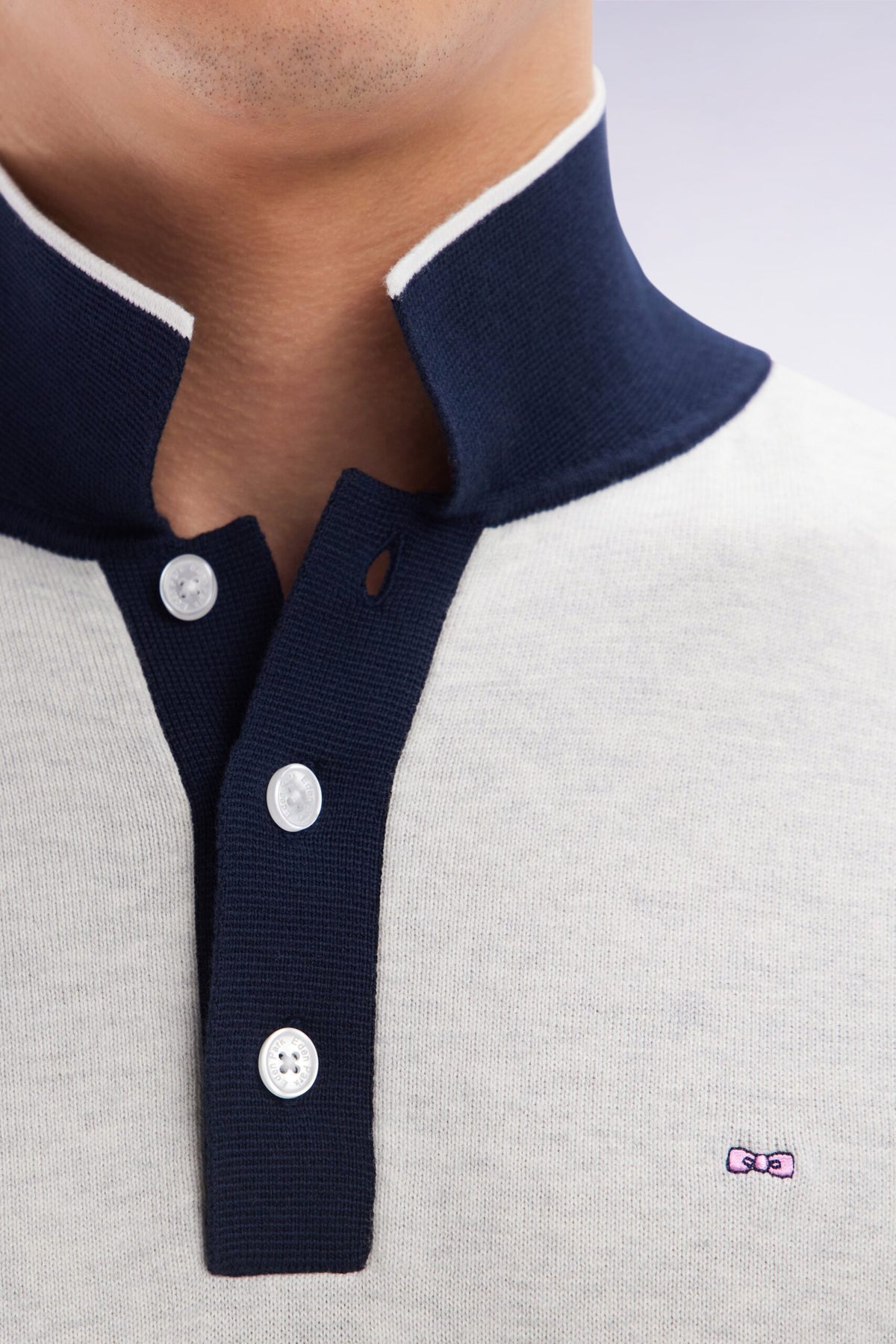 Eden Park Straight-Fit Short-Sleeved Polo Collar