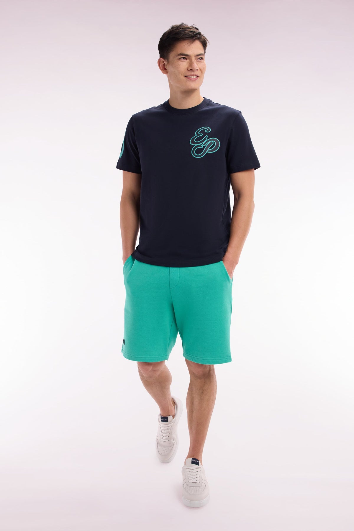 Eden Park Relaxed-Fit Fleece Shorts