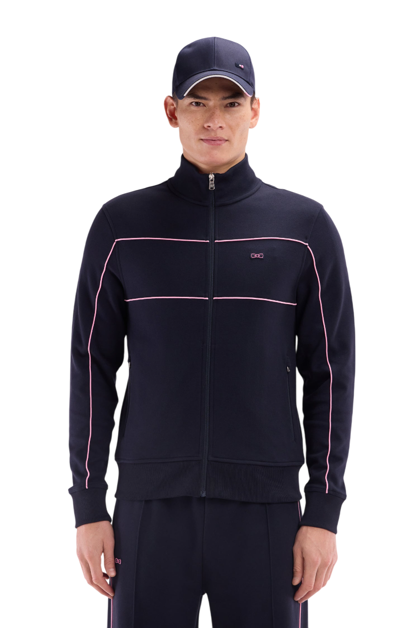 Eden Park Straight-Fit Zip-Up Sweatshirt Interlock
