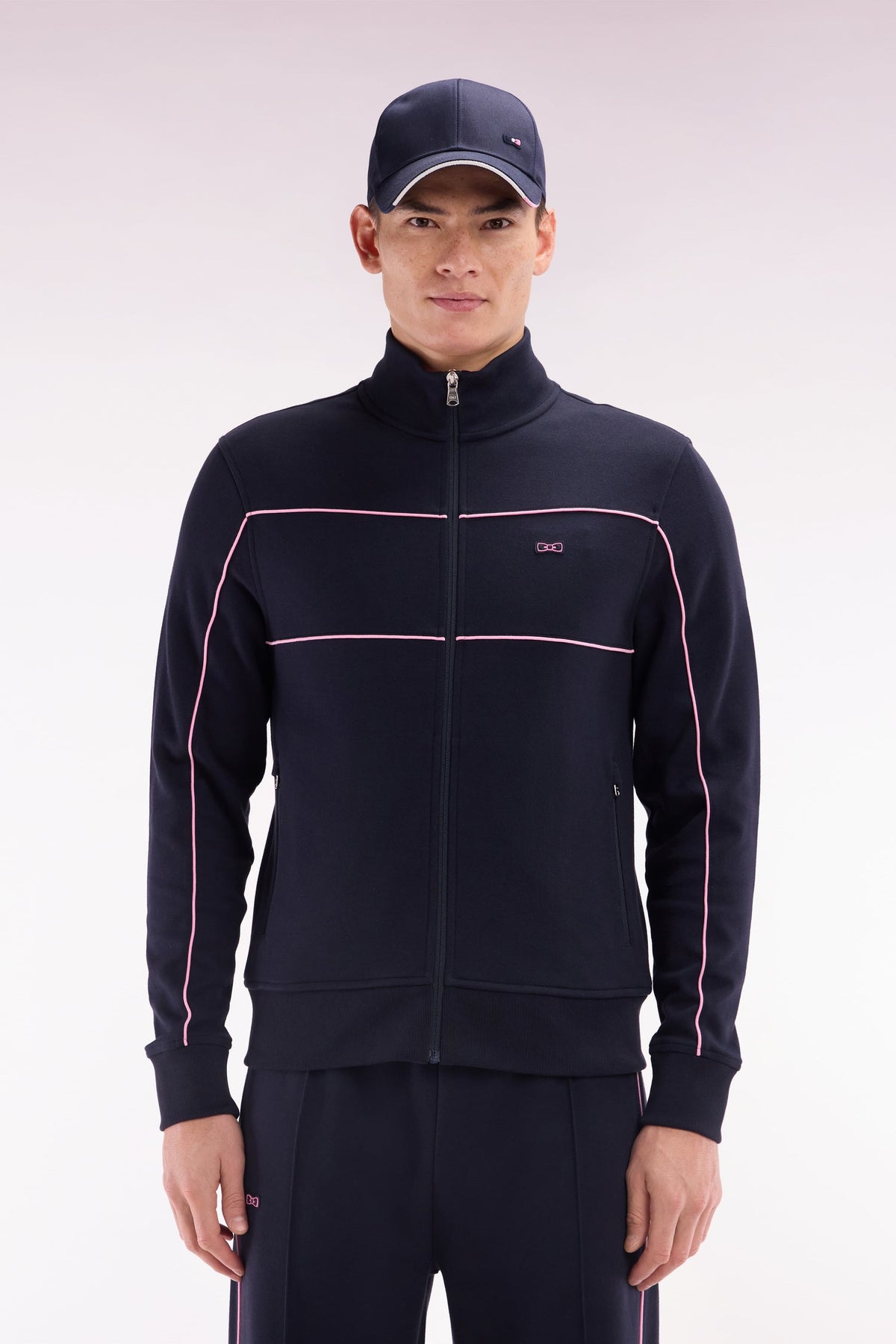 Eden Park Straight-Fit Zip-Up Sweatshirt Interlock